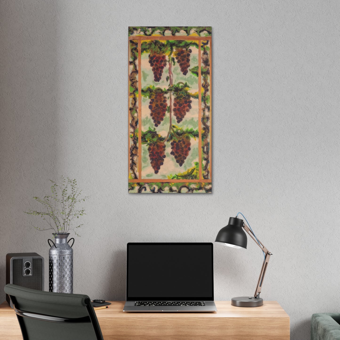 Classic Grapes Art Print