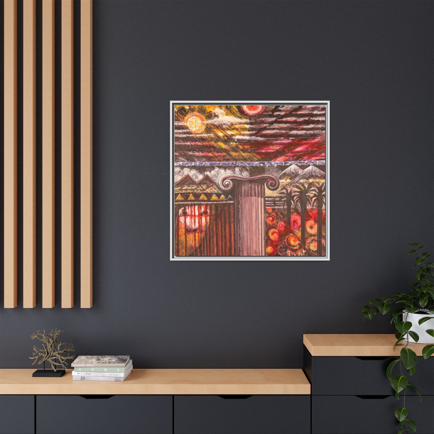 Large vibrant art for your walls