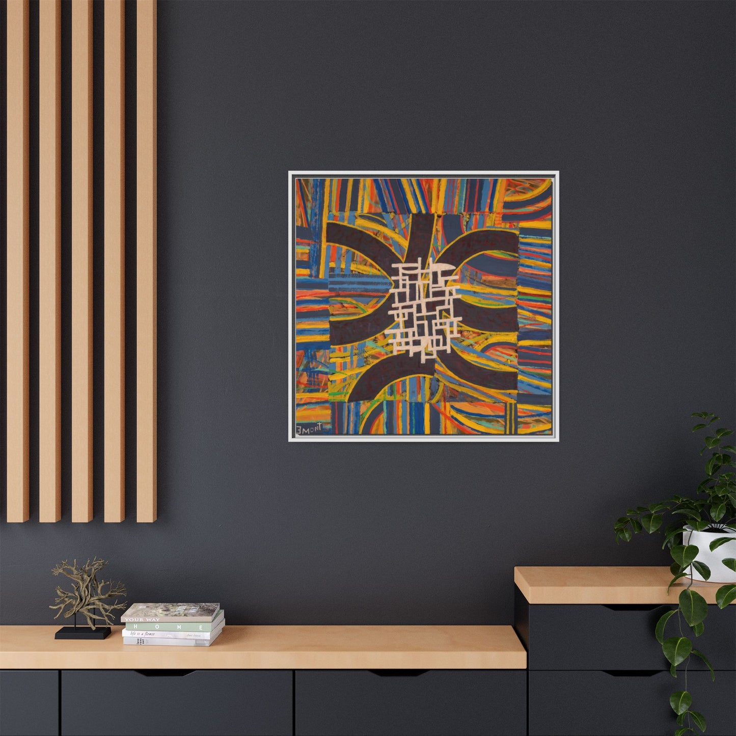 Large vibrant wall Art