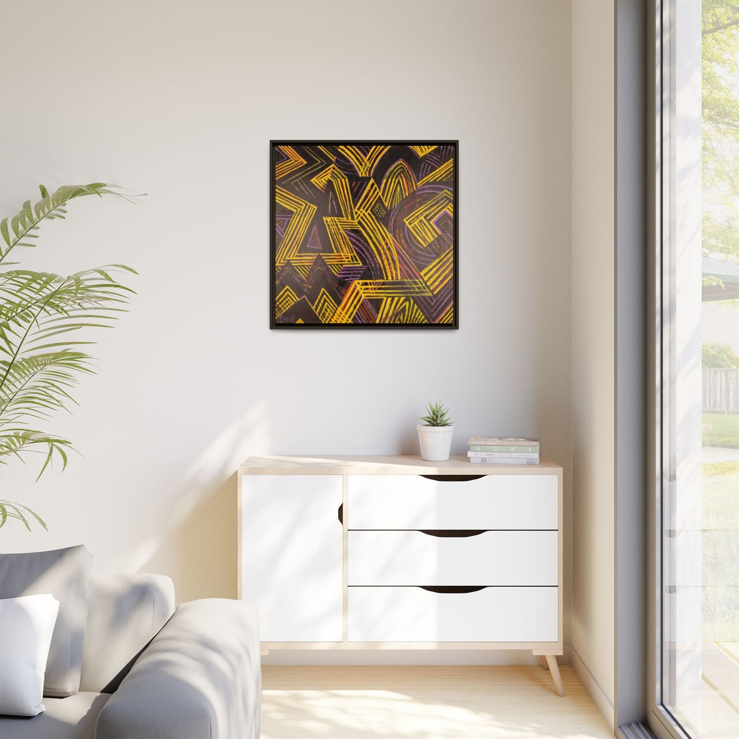 Abstract Wall Art Canvas Print