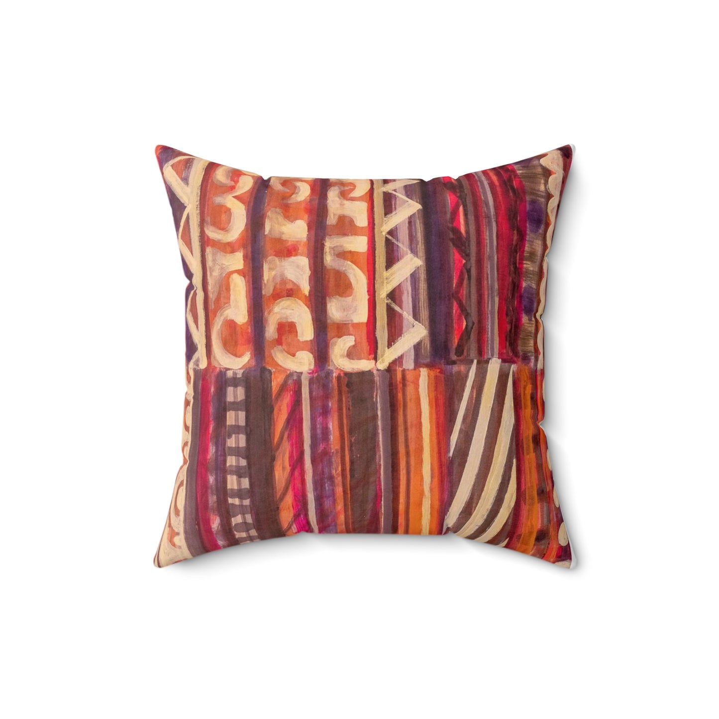 Spun Polyester Square Pillow