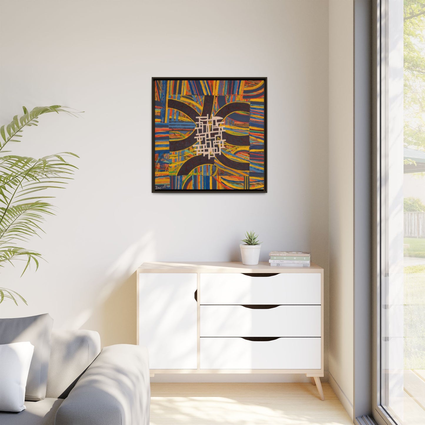 Large vibrant wall Art