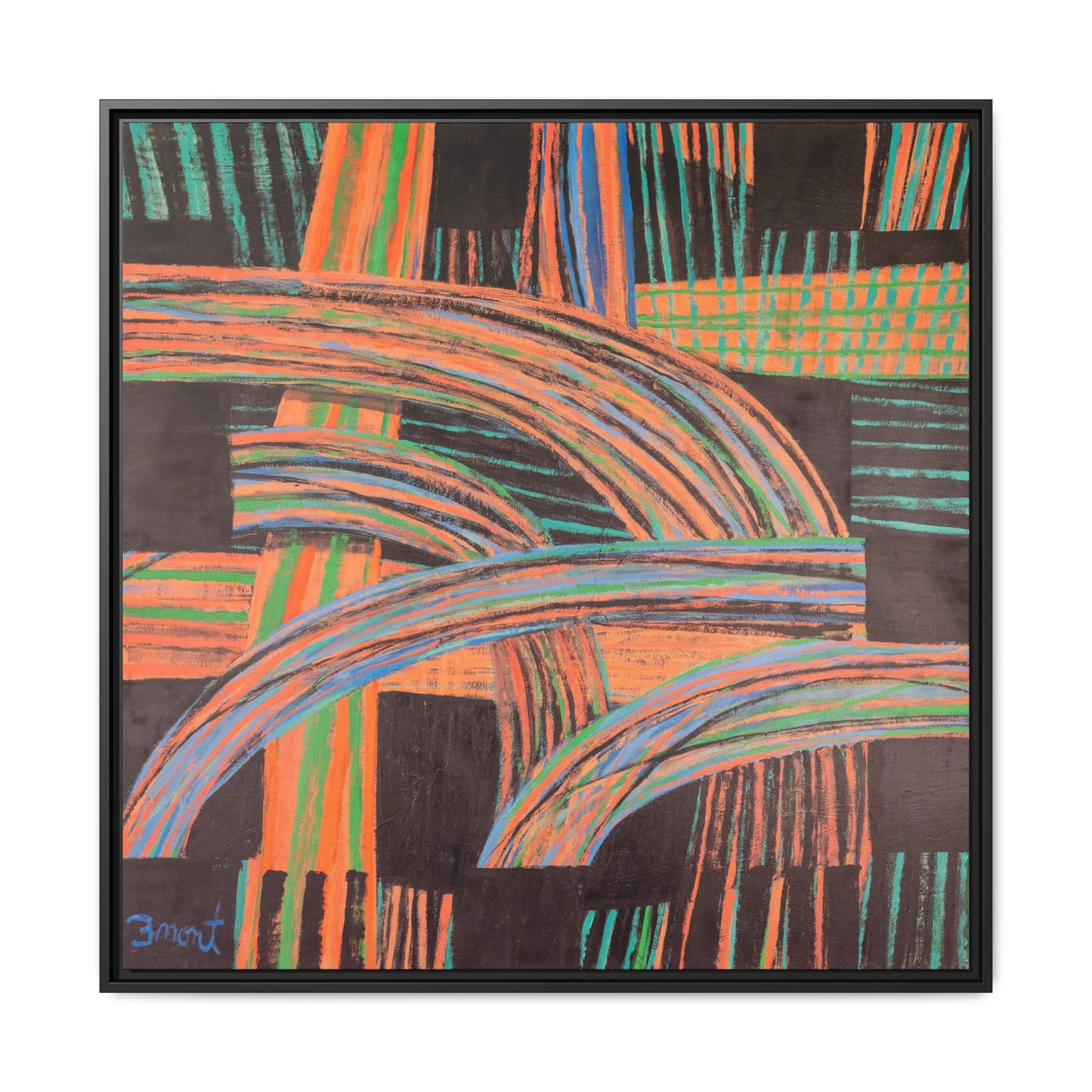 Colorful Abstract by Monte Dean