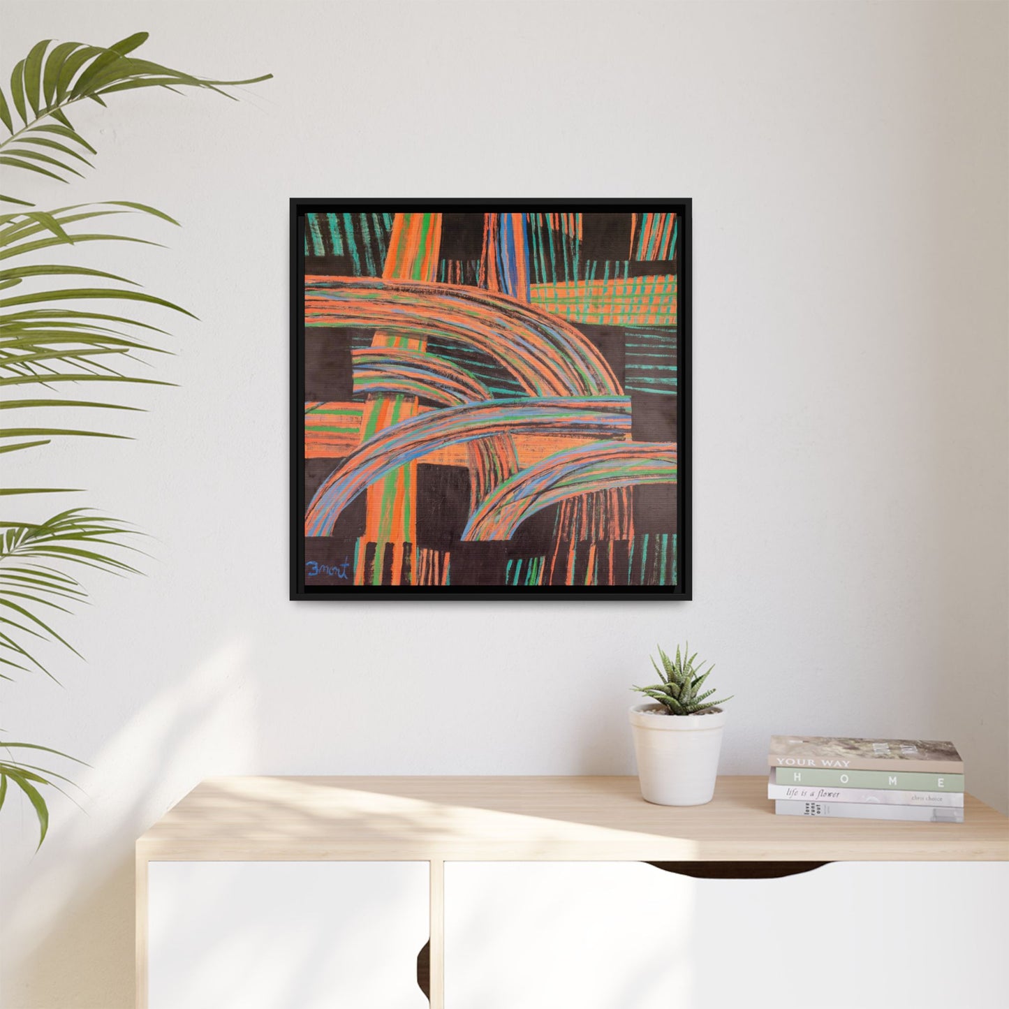 Colorful Abstract by Monte Dean