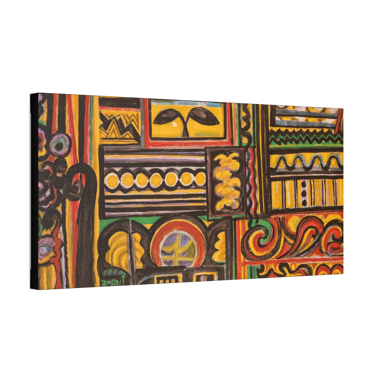 Colorful and Bold Abstract Print