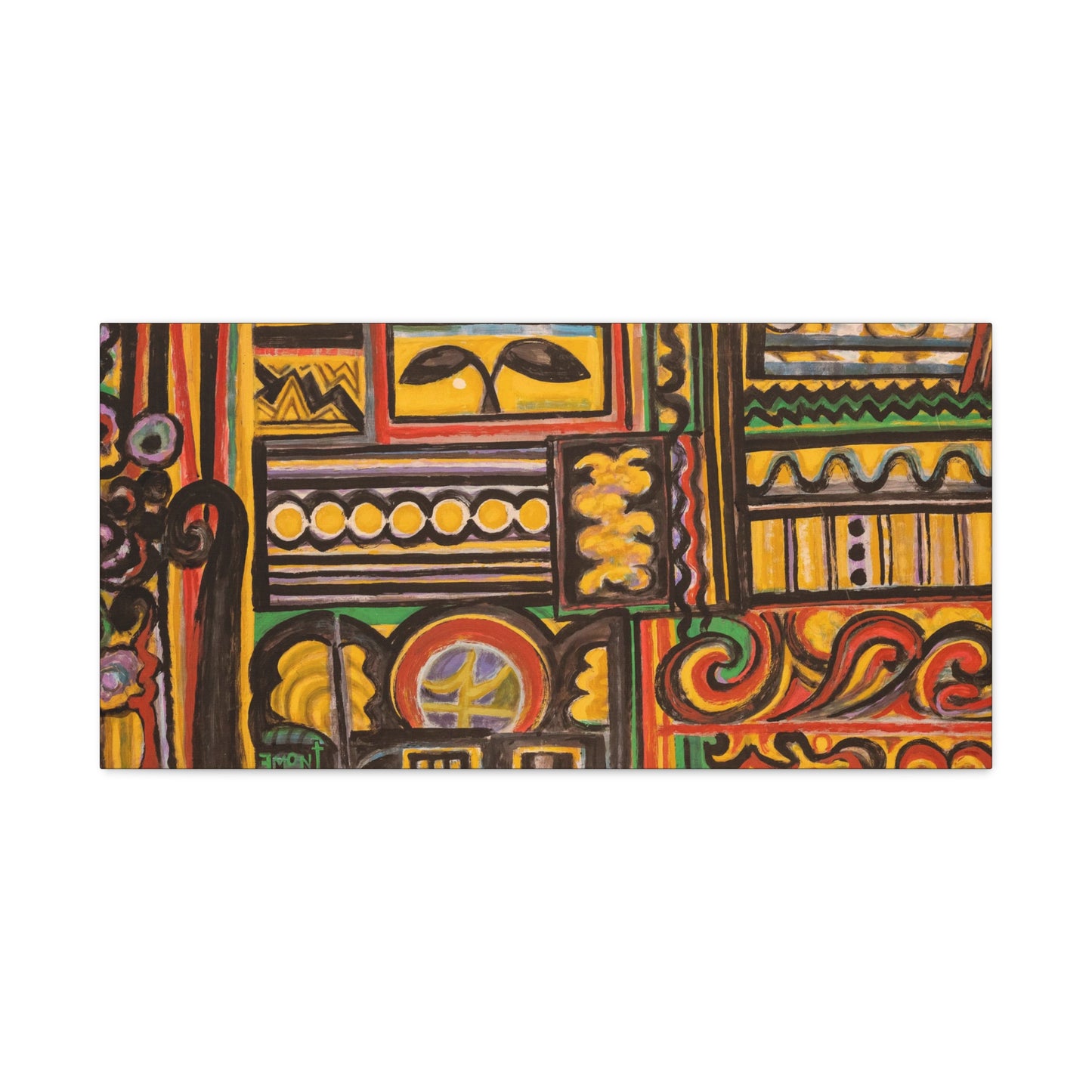 Colorful and Bold Abstract Print