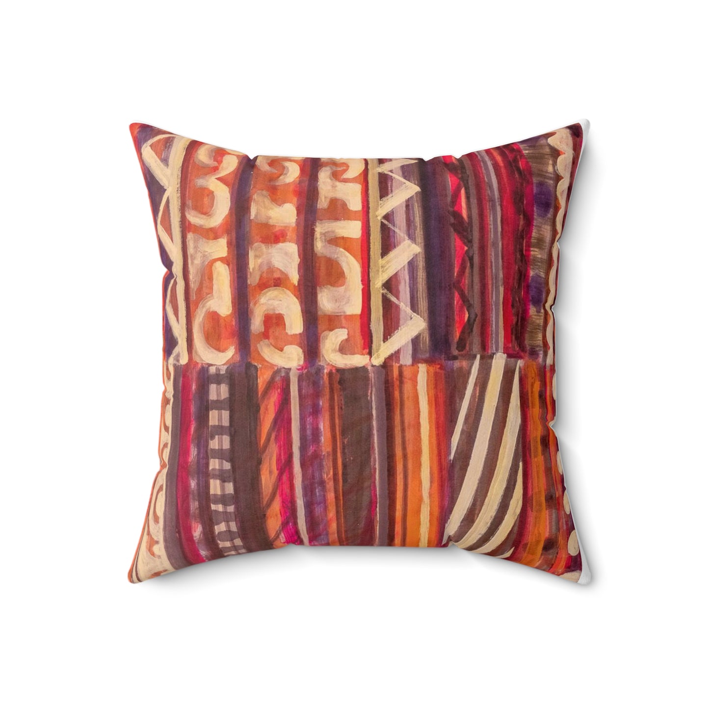 Spun Polyester Square Pillow