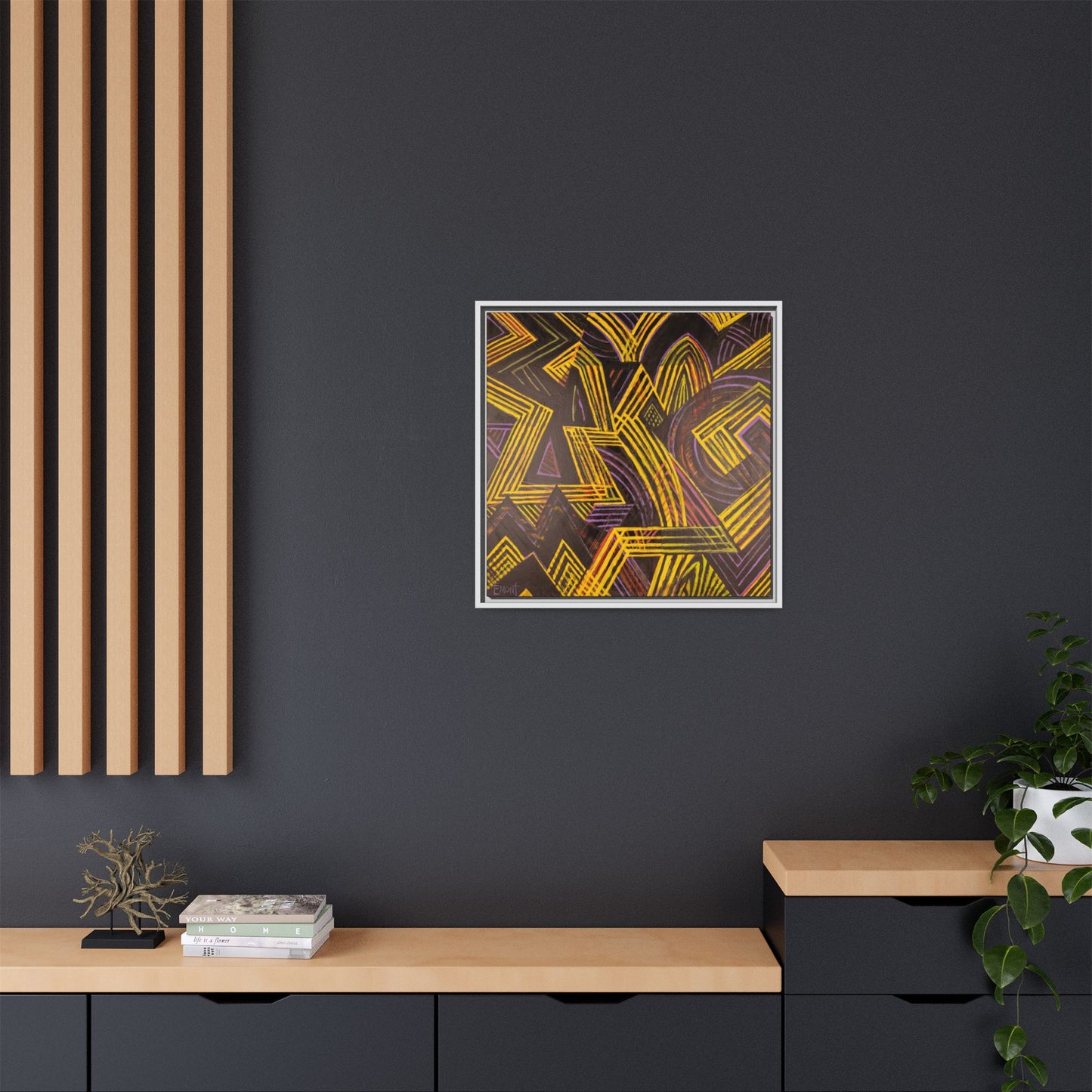 Abstract Wall Art Canvas Print