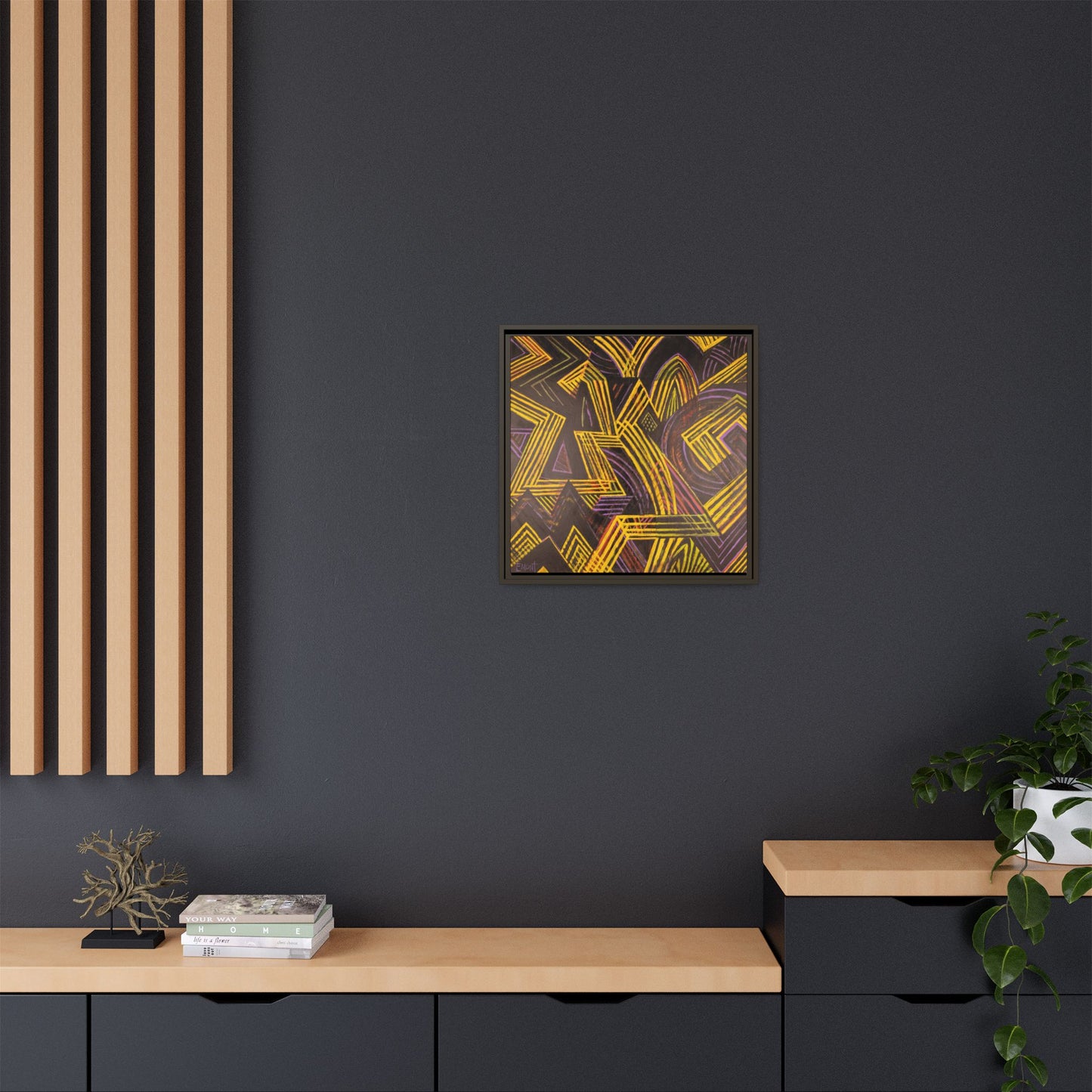 Abstract Wall Art Canvas Print