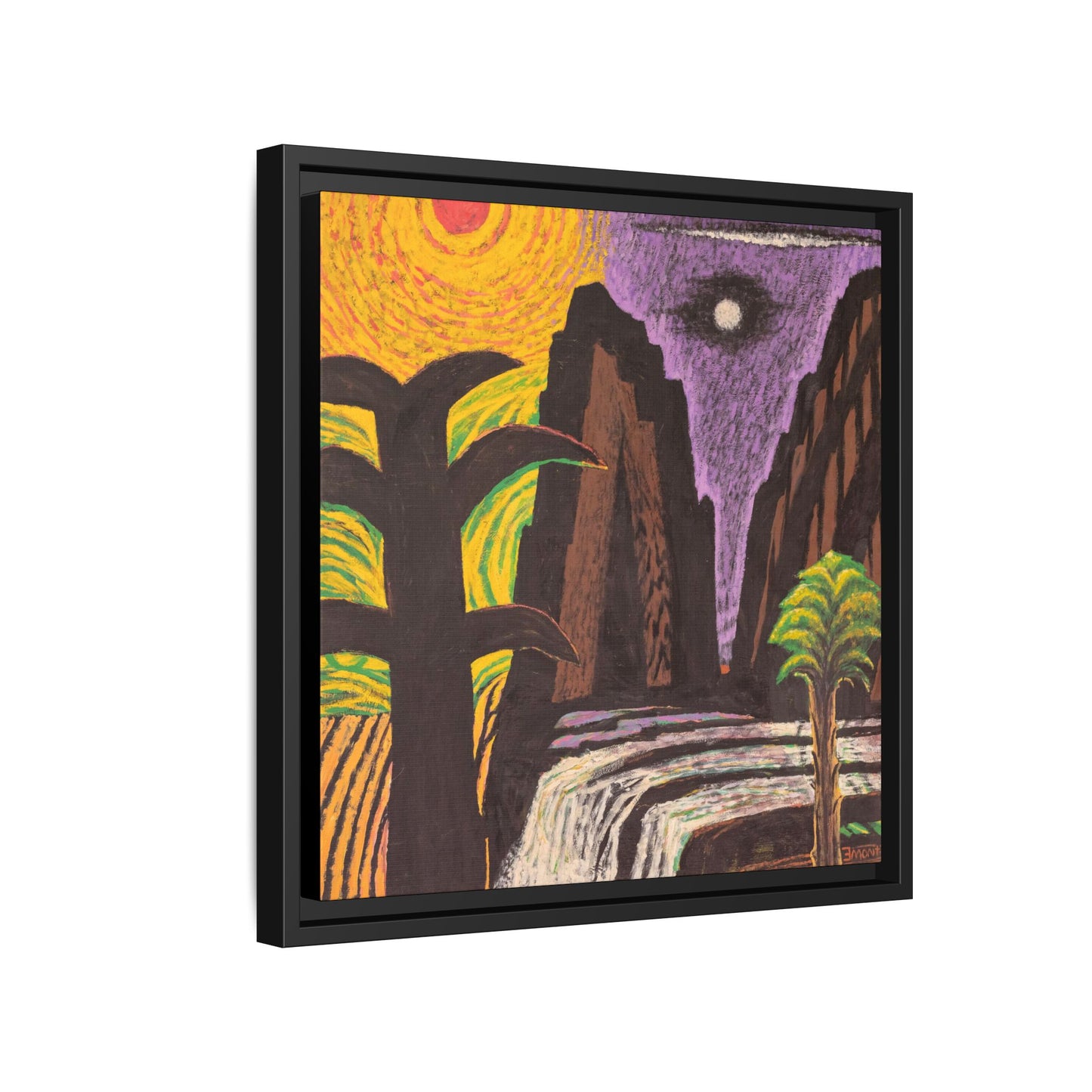 Abstract Landscape Print