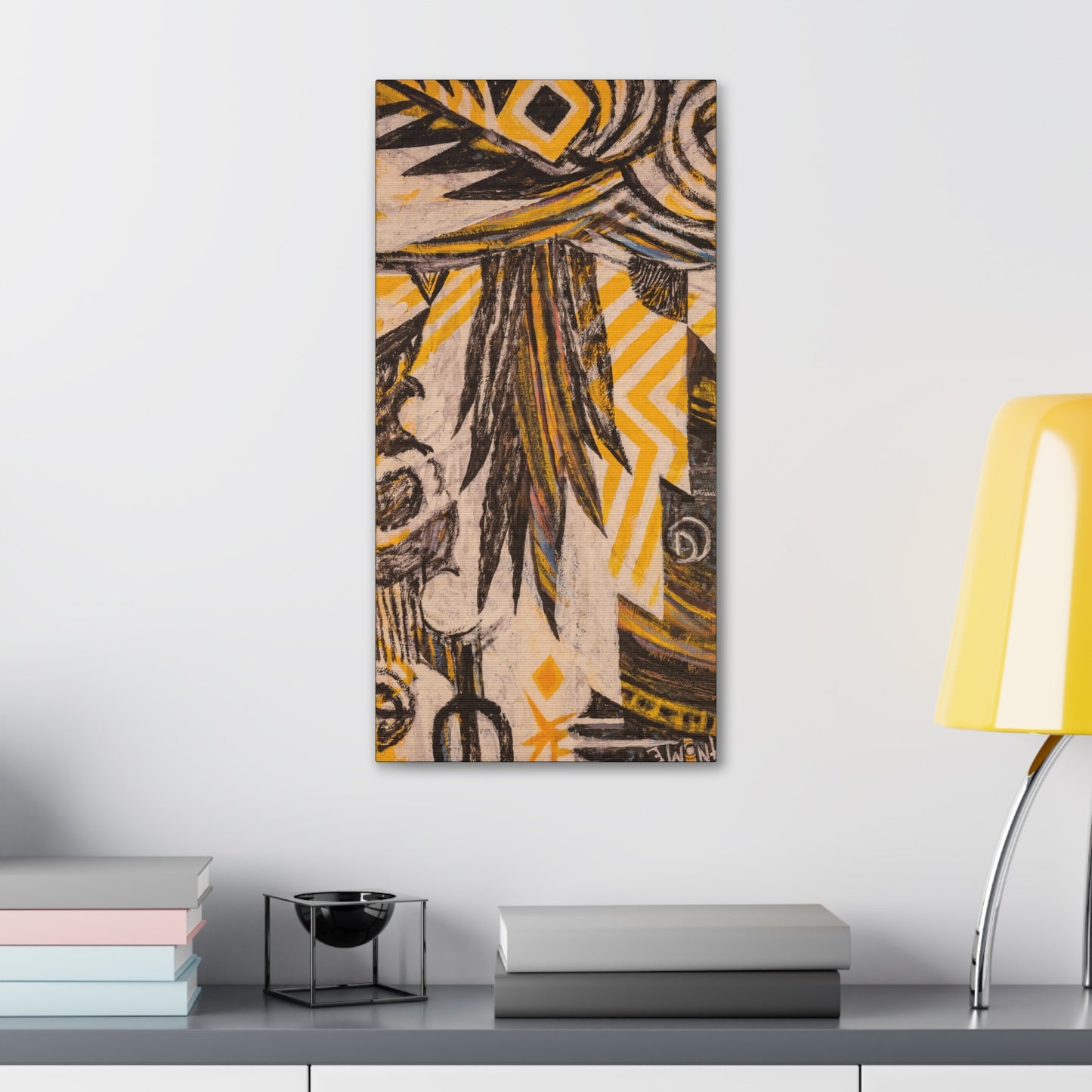 Abstract Stretched Canvas