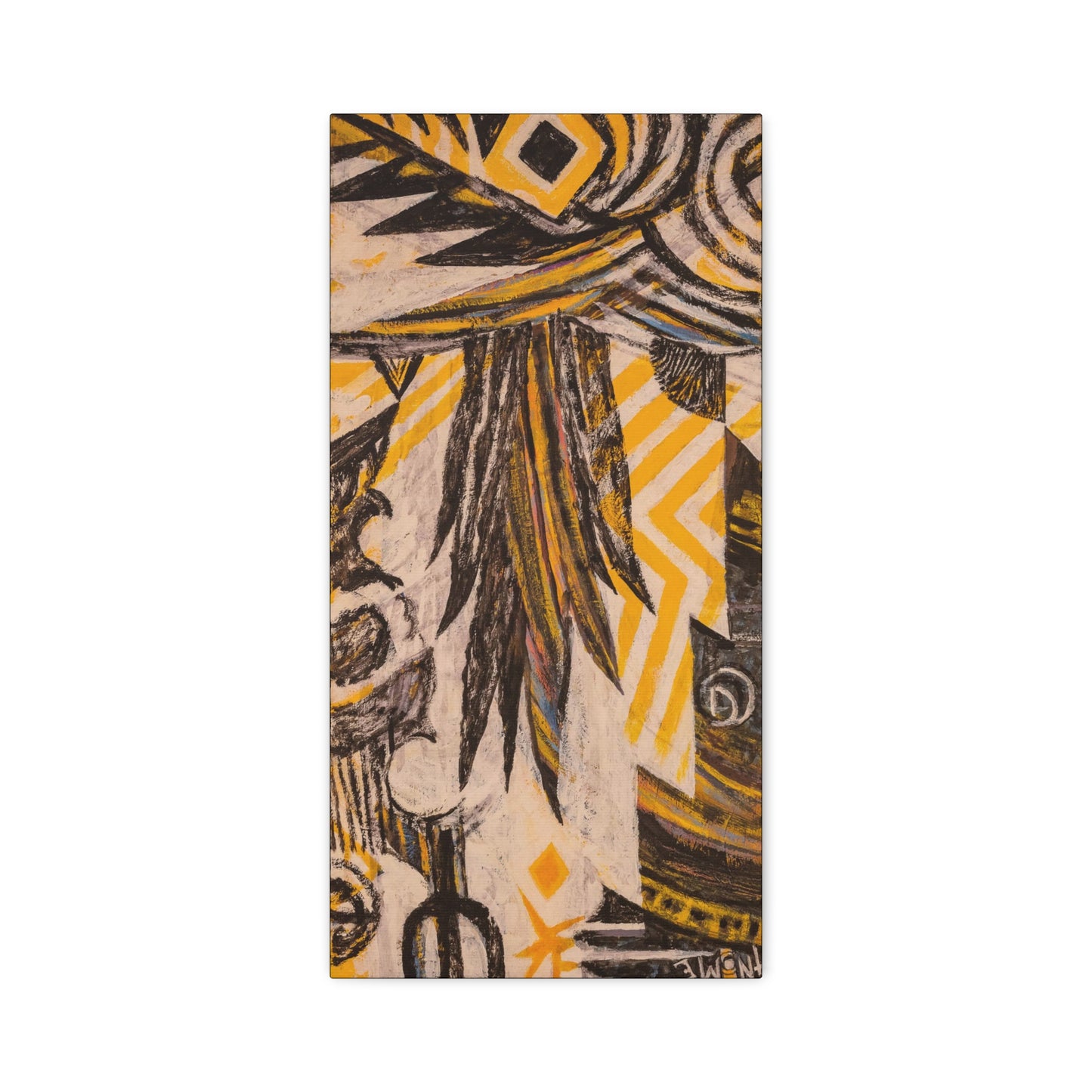 Abstract Stretched Canvas