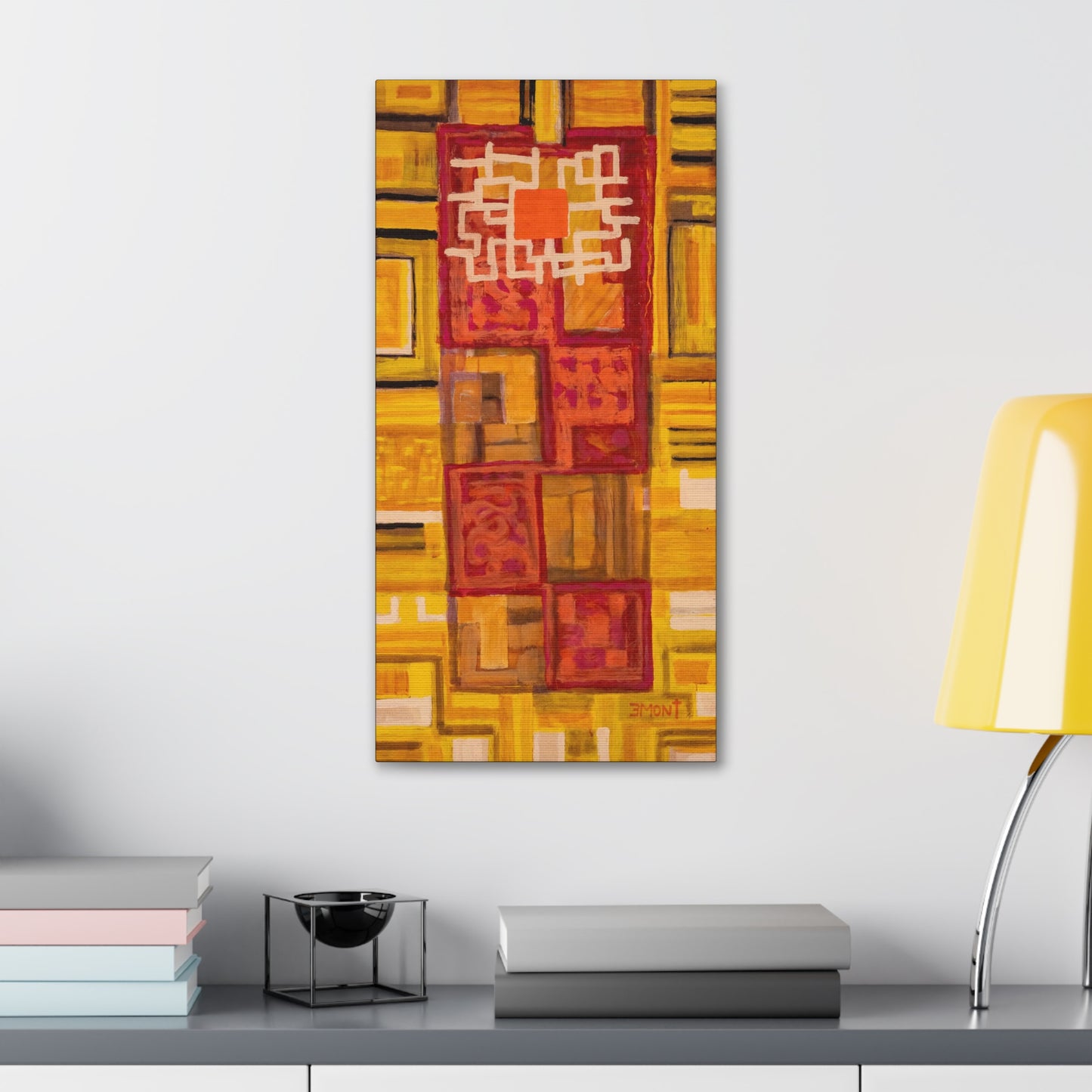 Abstract Office Decor