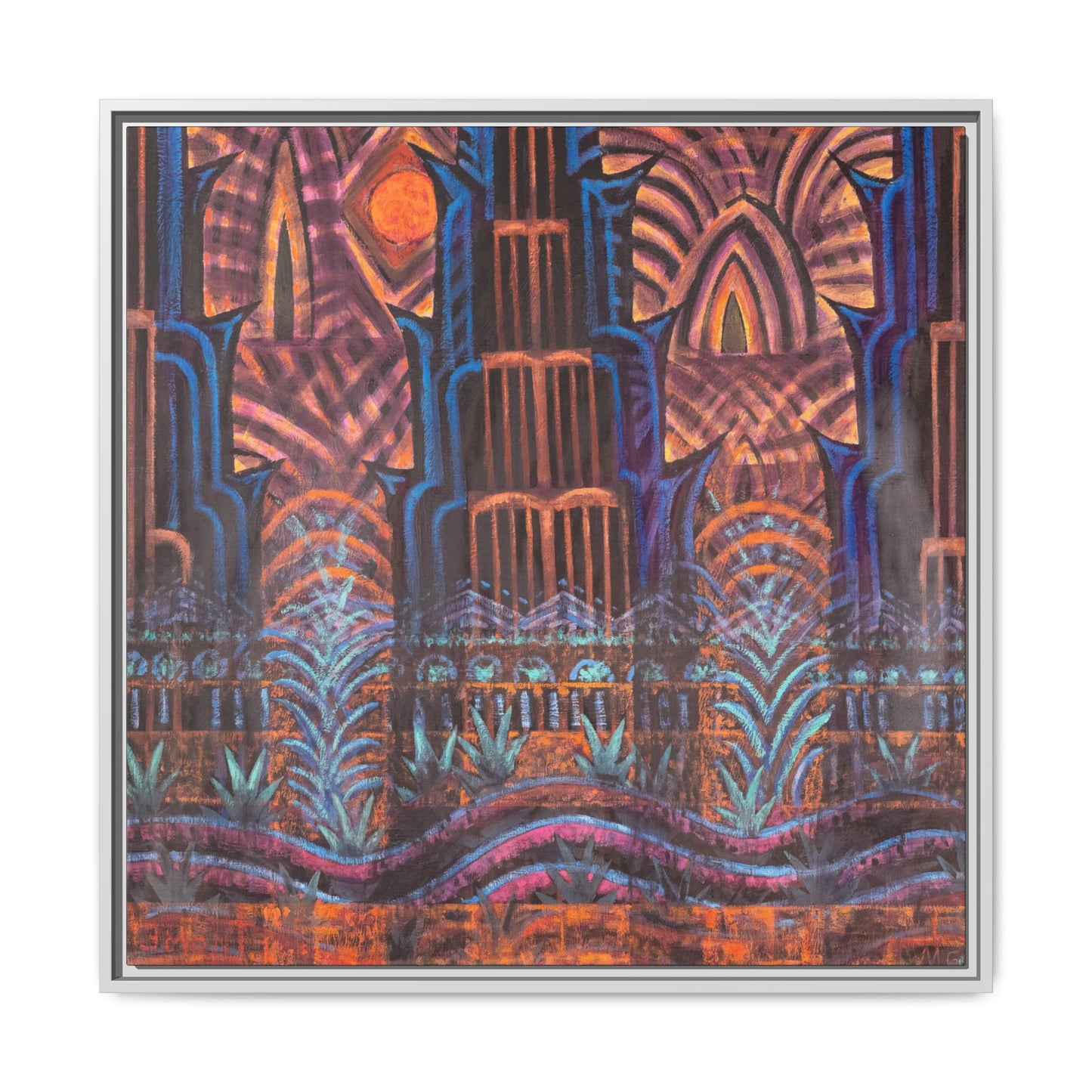 Vibrant Abstract Art