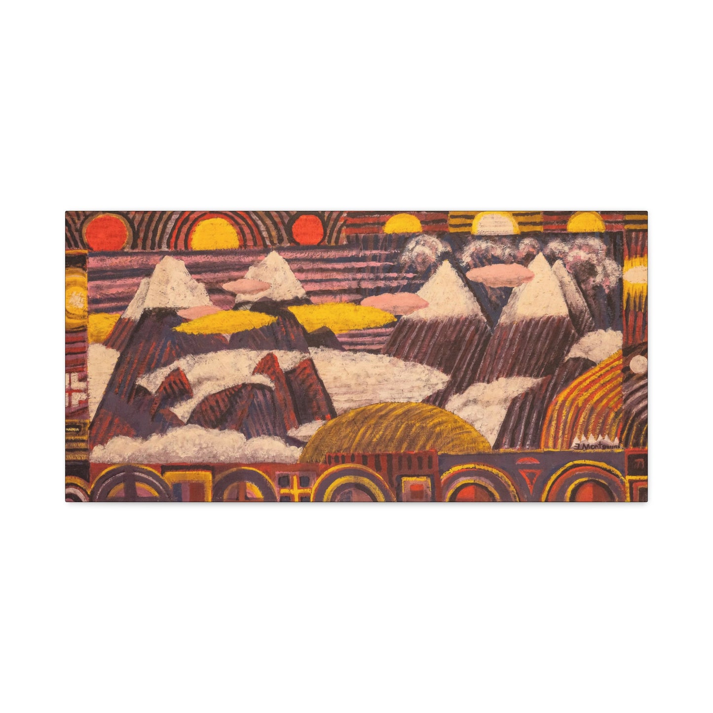 Abstract Landscape Art Print