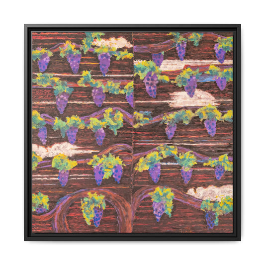 Wine Grapes Art Print