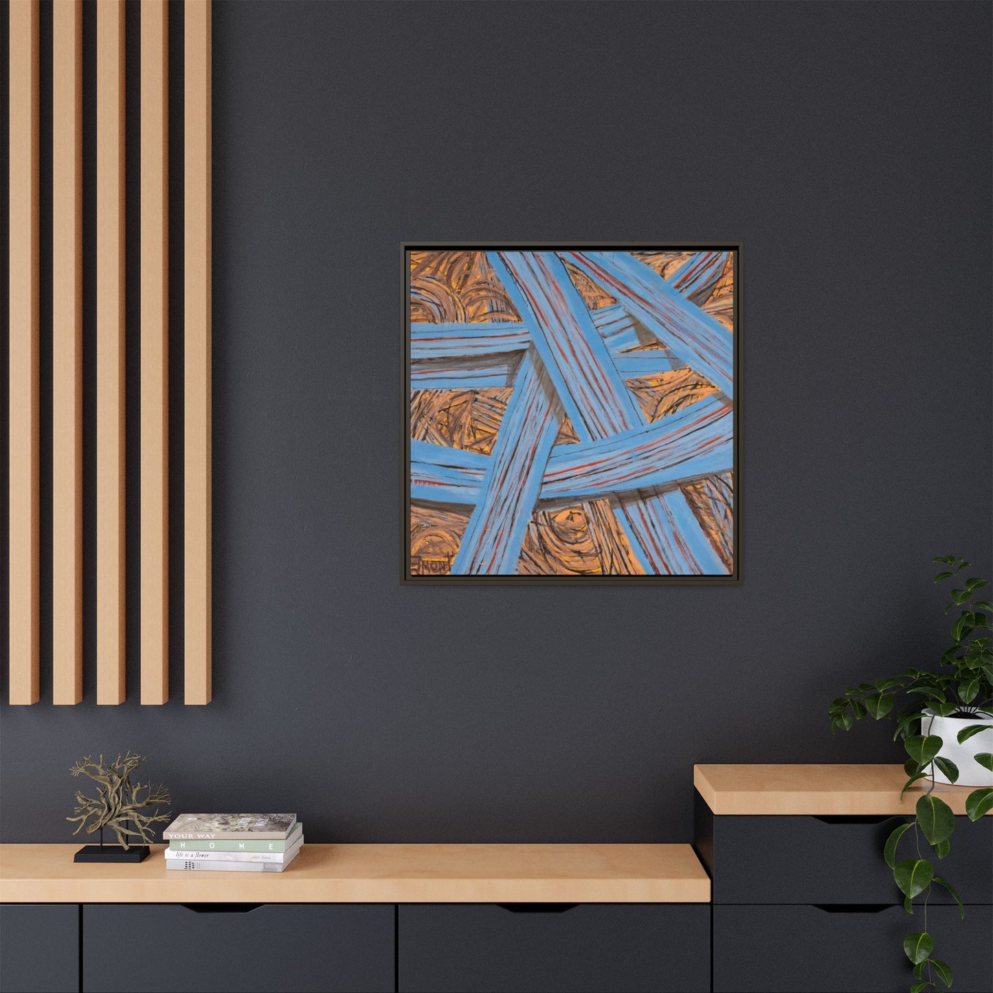 Abstract Wall Print on Canvas