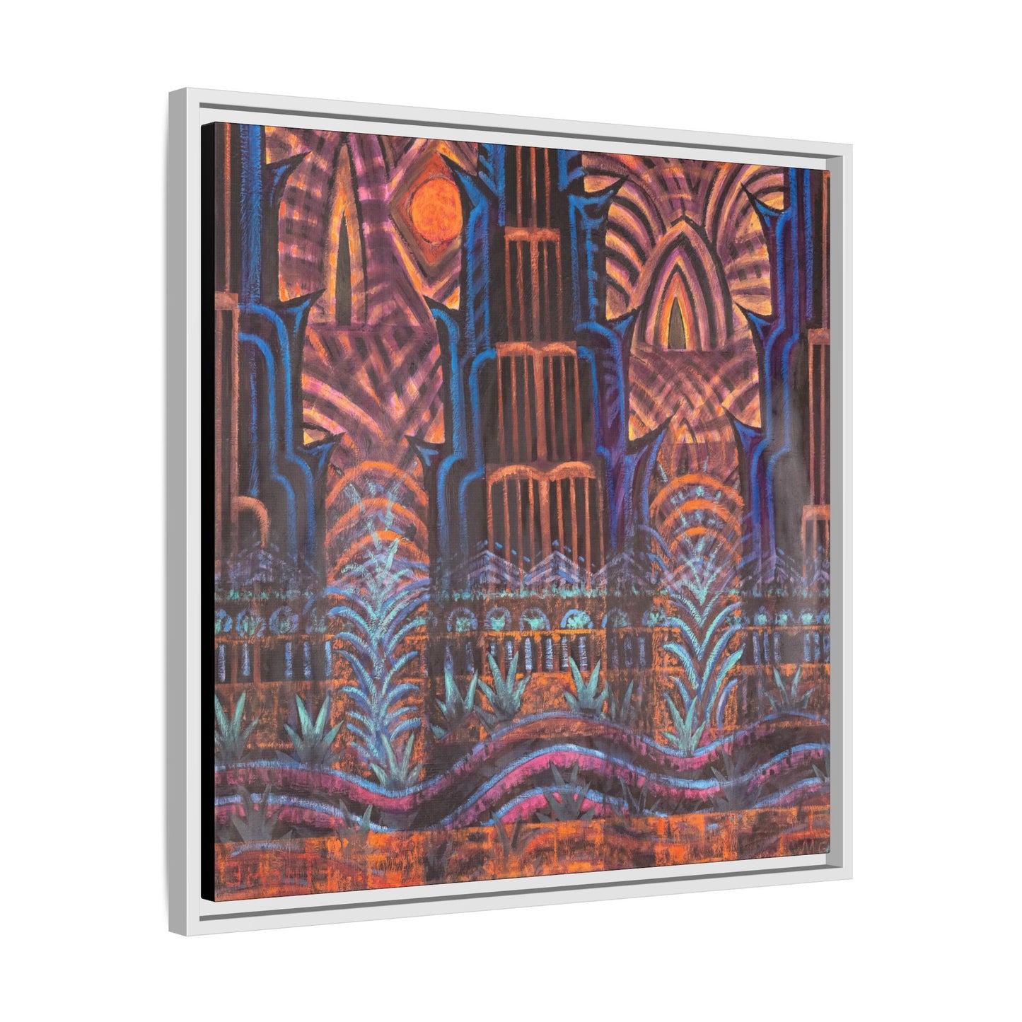 Vibrant Abstract Art