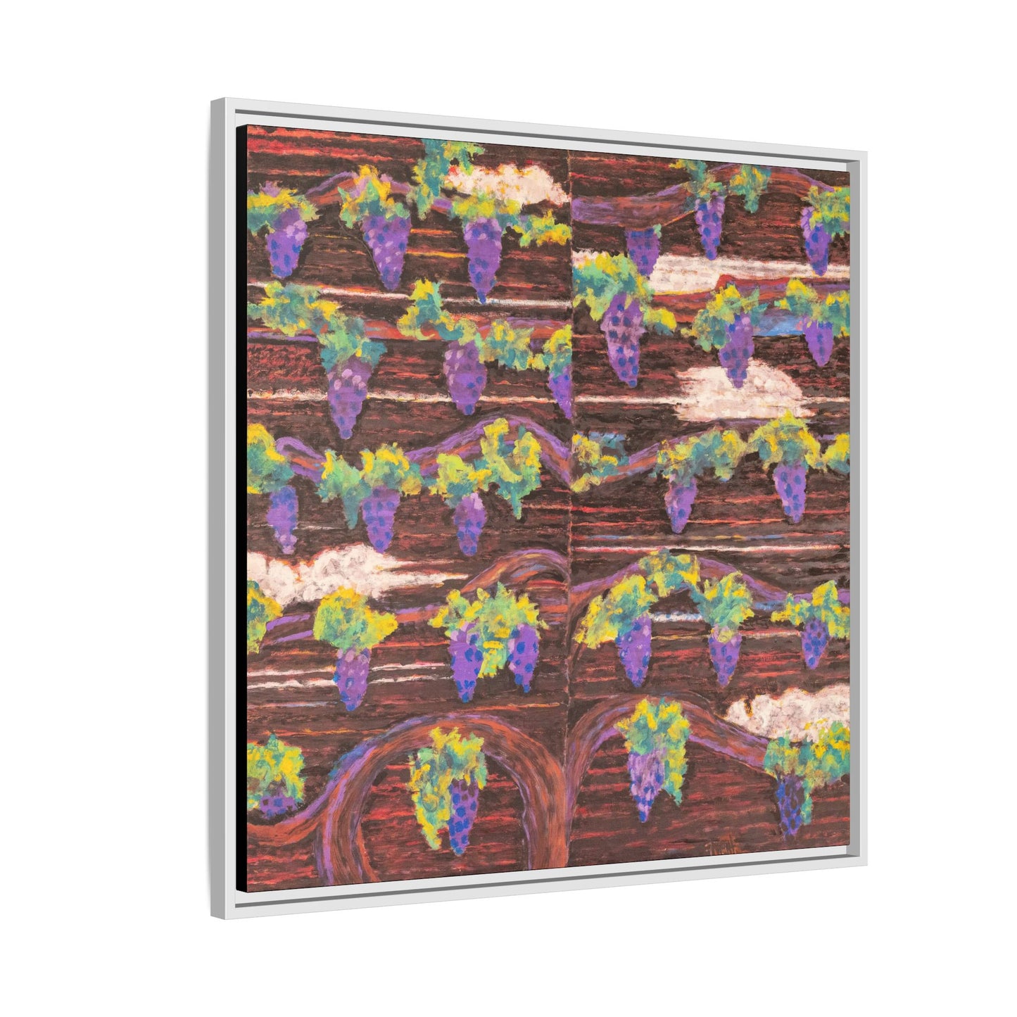 Wine Grapes Art Print