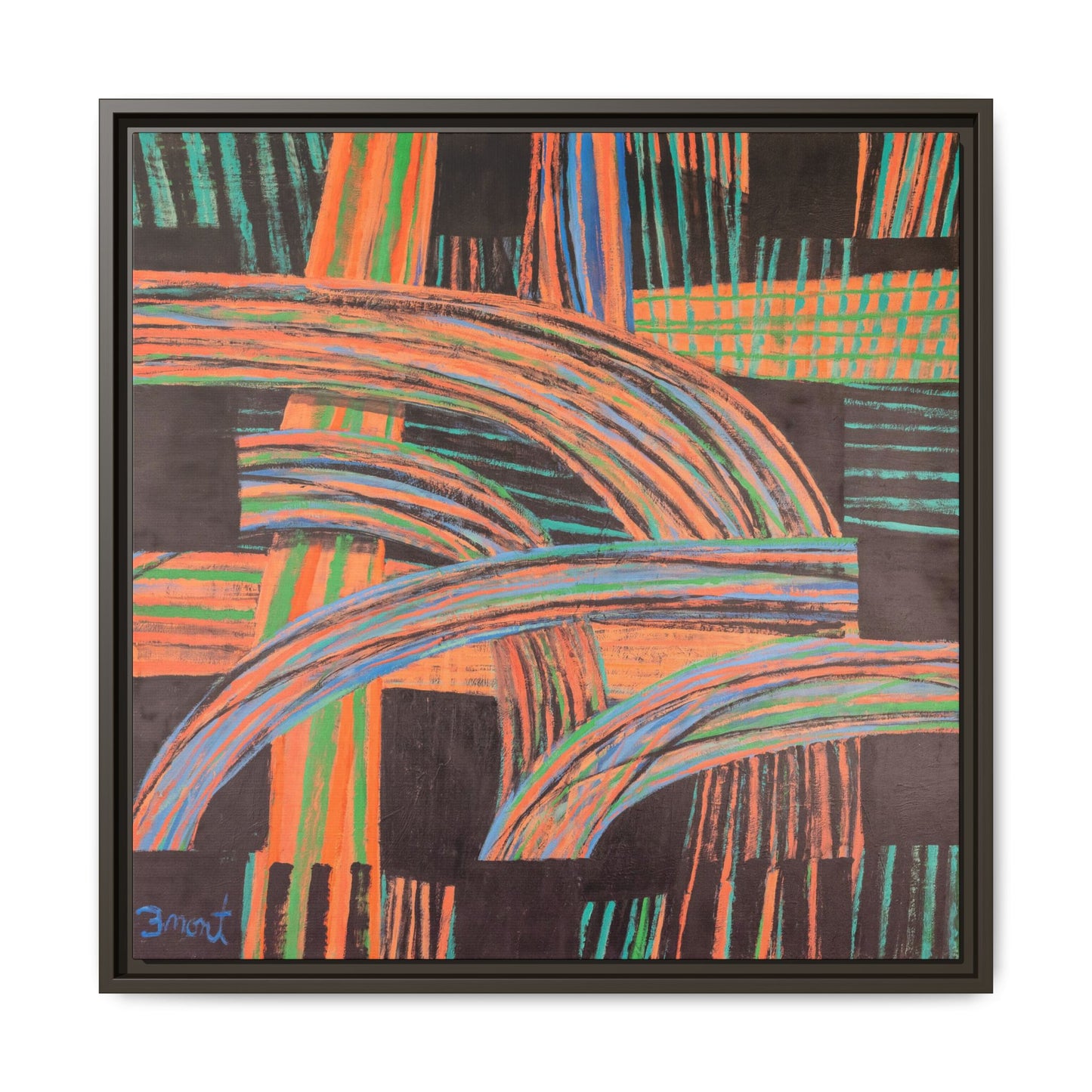 Colorful Abstract by Monte Dean