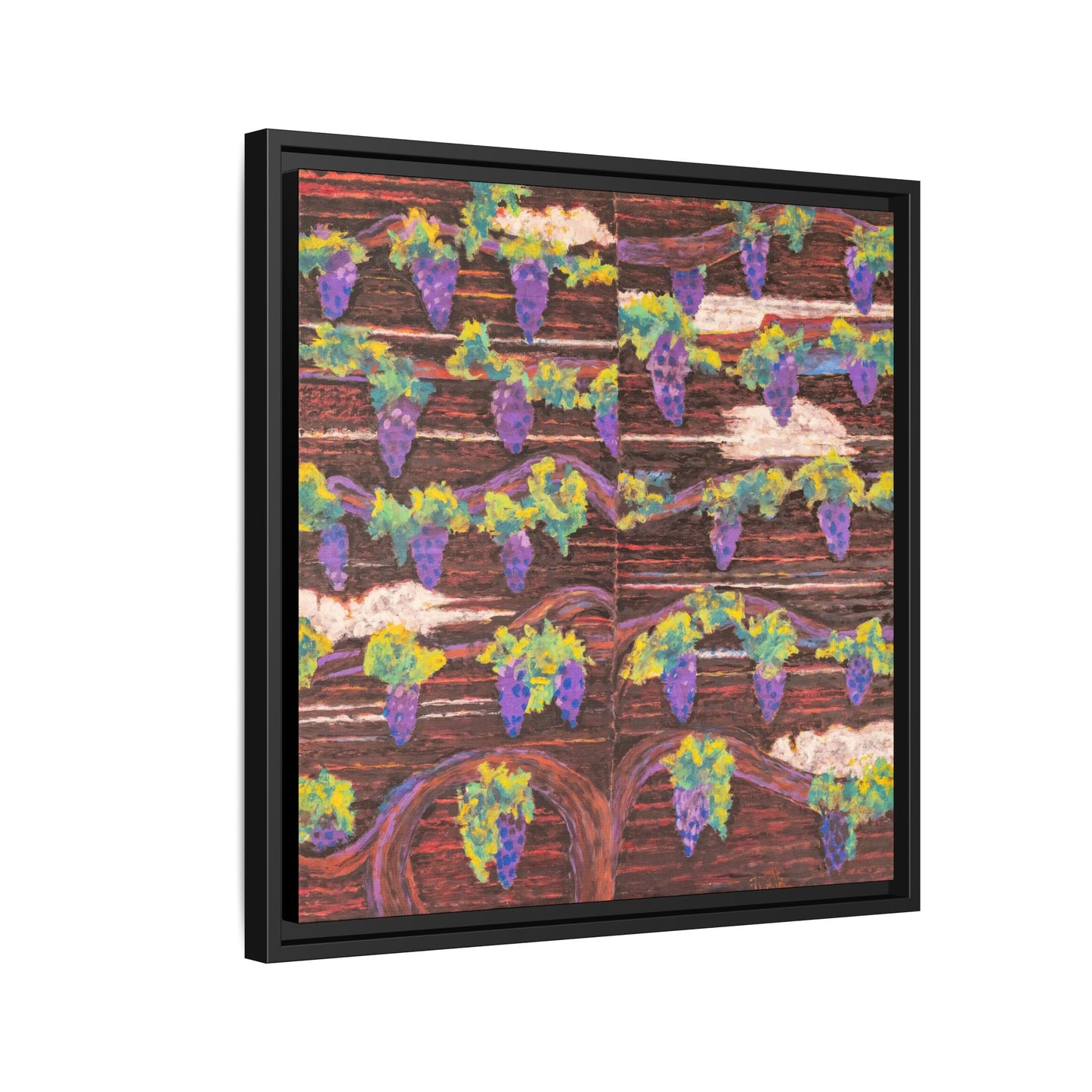 Wine Grapes Art Print