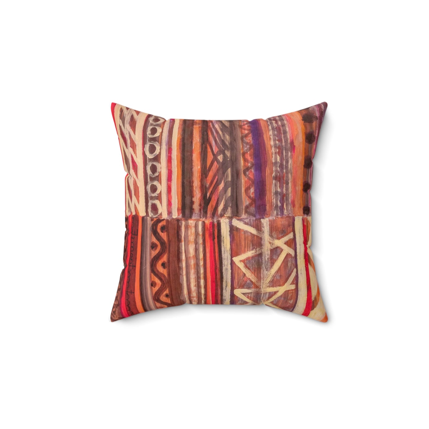 Spun Polyester Square Pillow