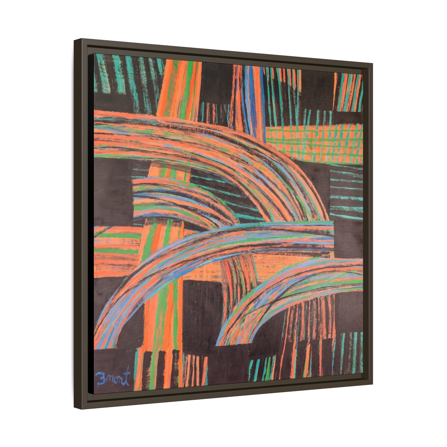 Colorful Abstract by Monte Dean