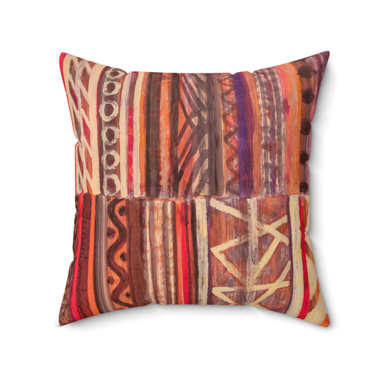 Spun Polyester Square Pillow