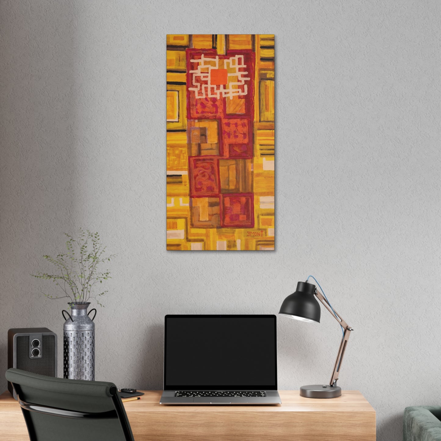 Abstract Office Decor