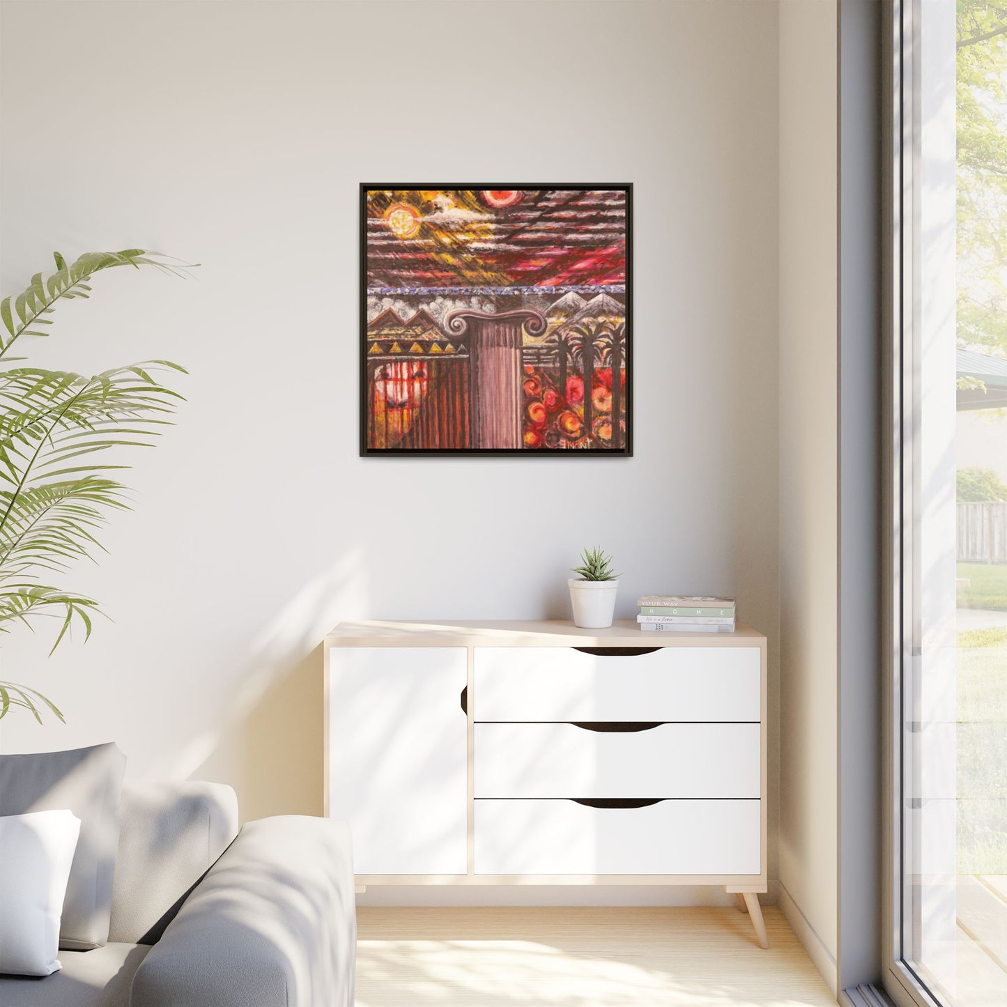 Large vibrant art for your walls