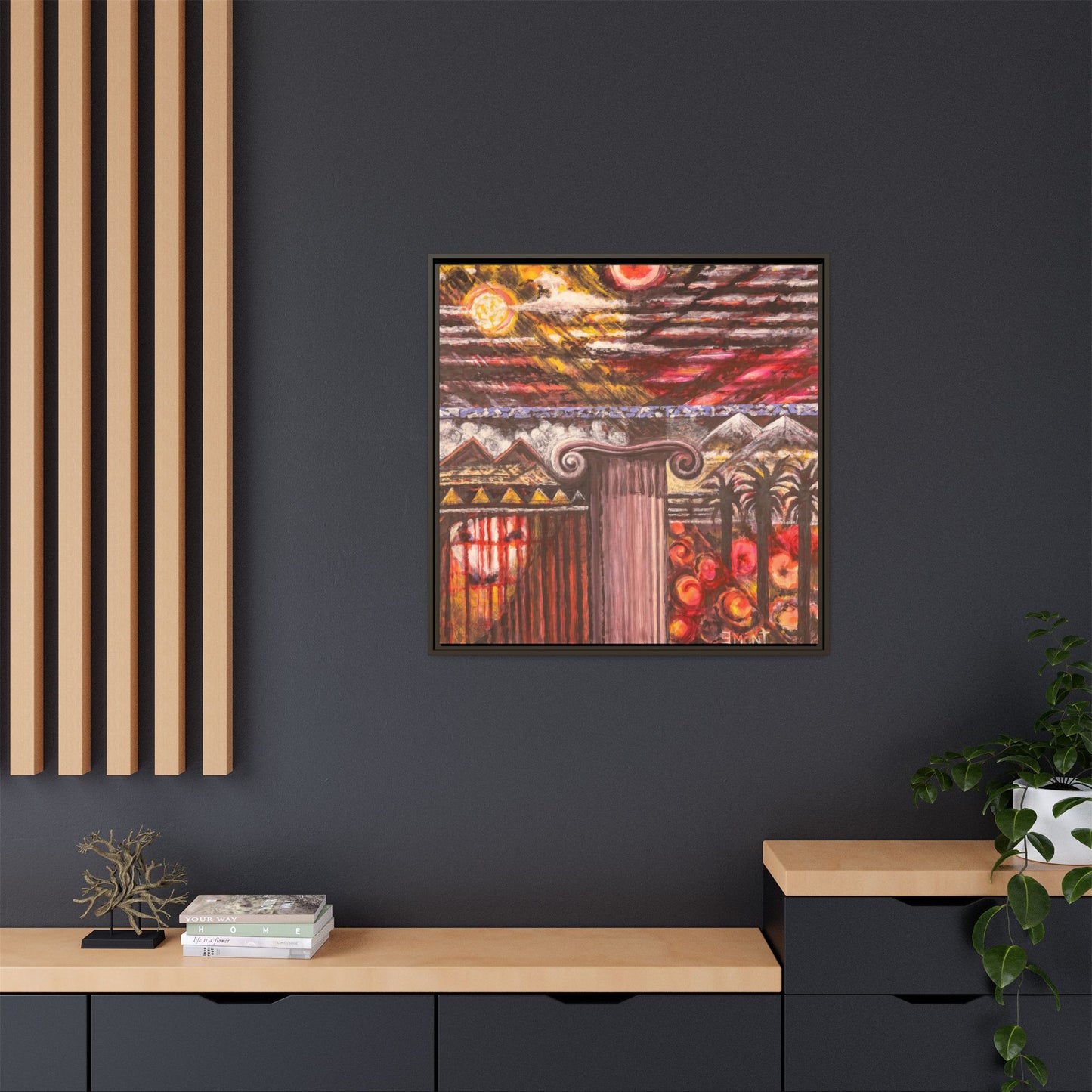 Large vibrant art for your walls