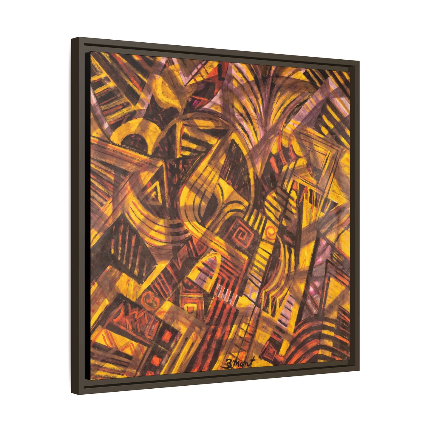 Bold Colorful Abstract Contemporary Art Print