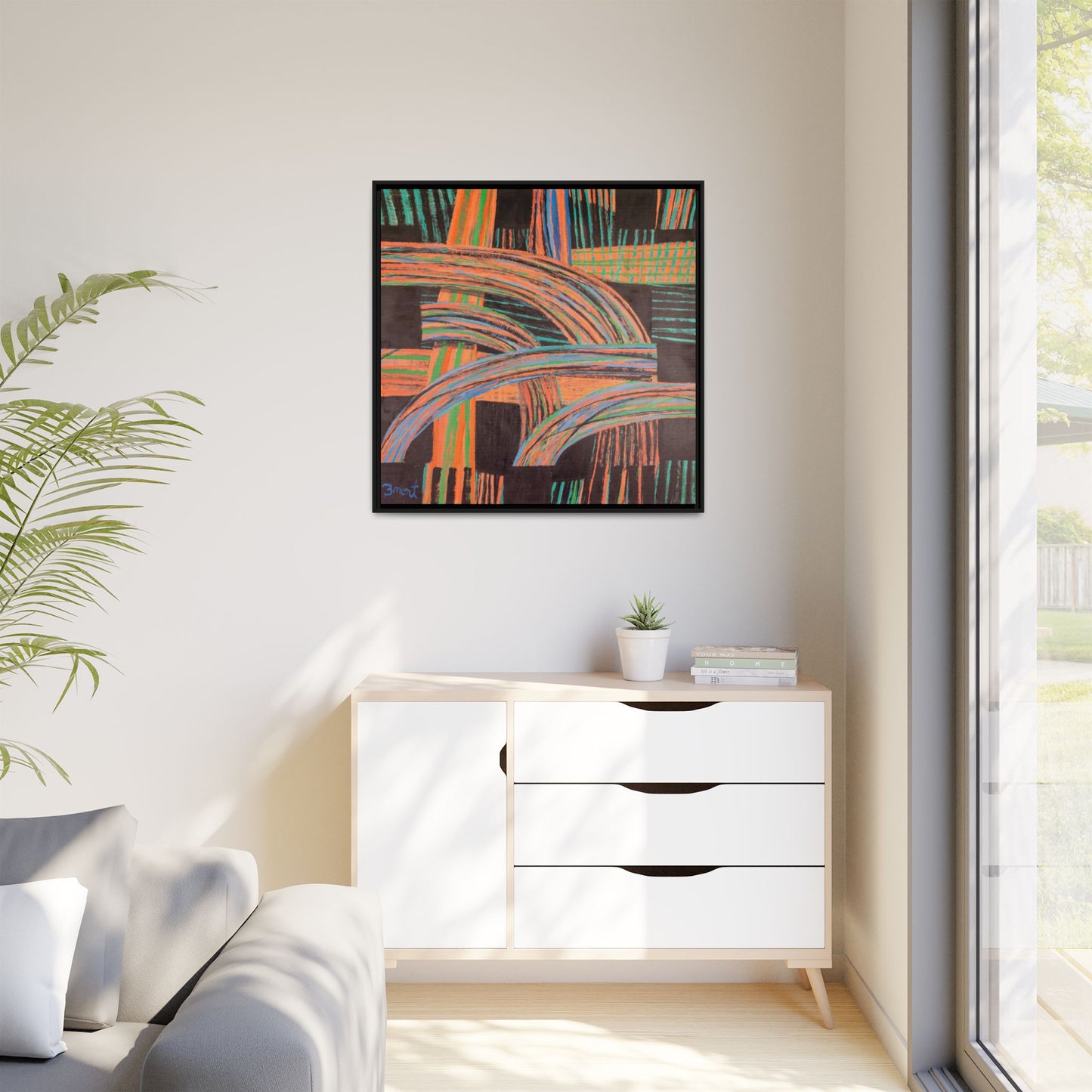 Colorful Abstract by Monte Dean