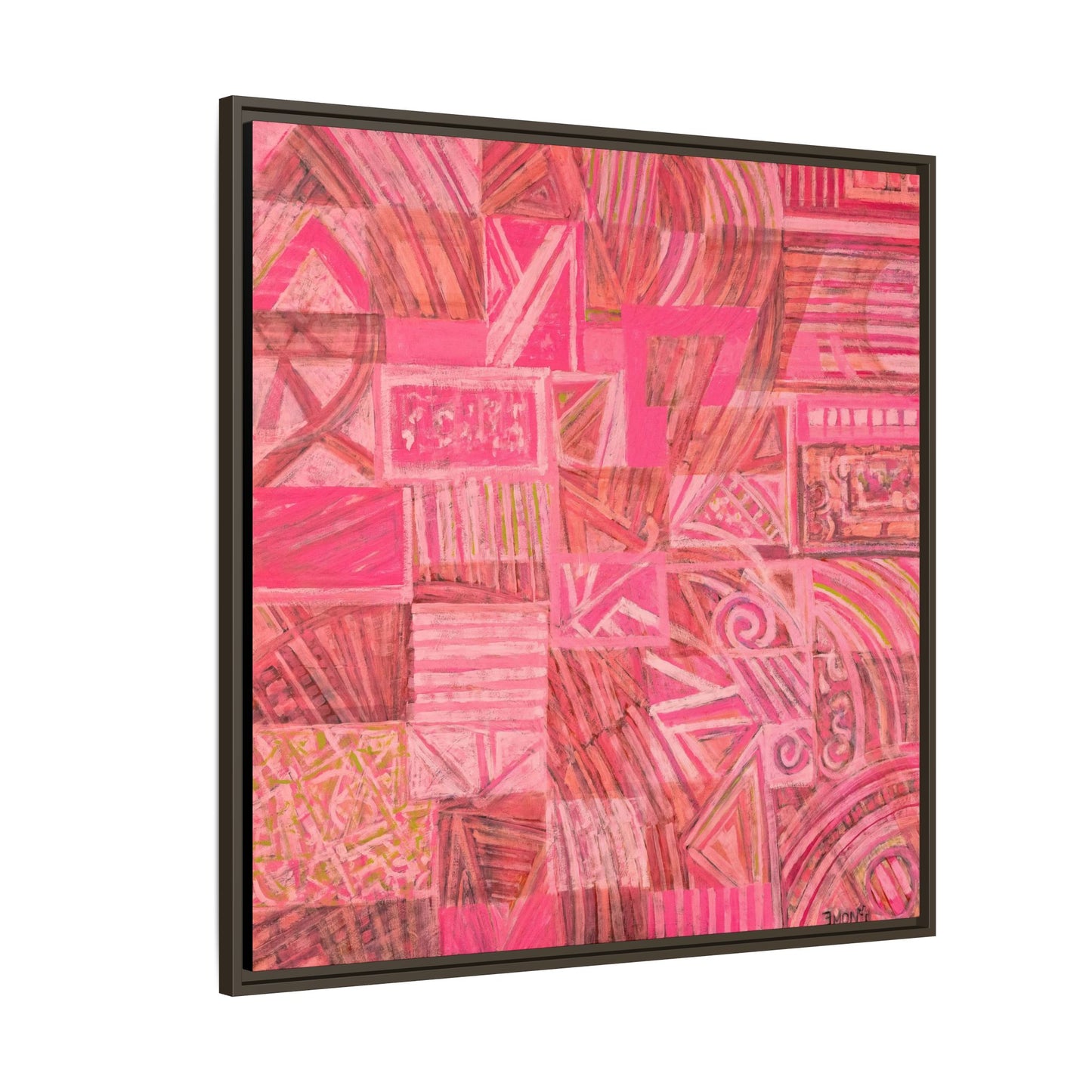 Large Abstract Print on Canvas