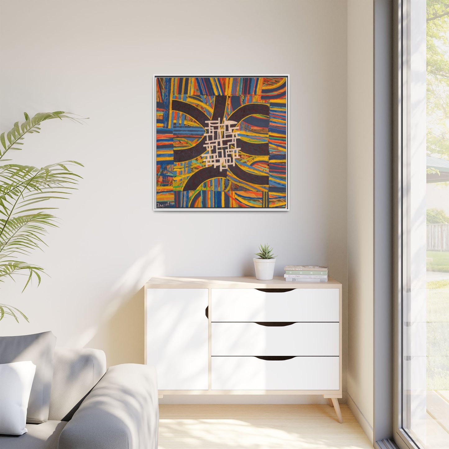 Large vibrant wall Art