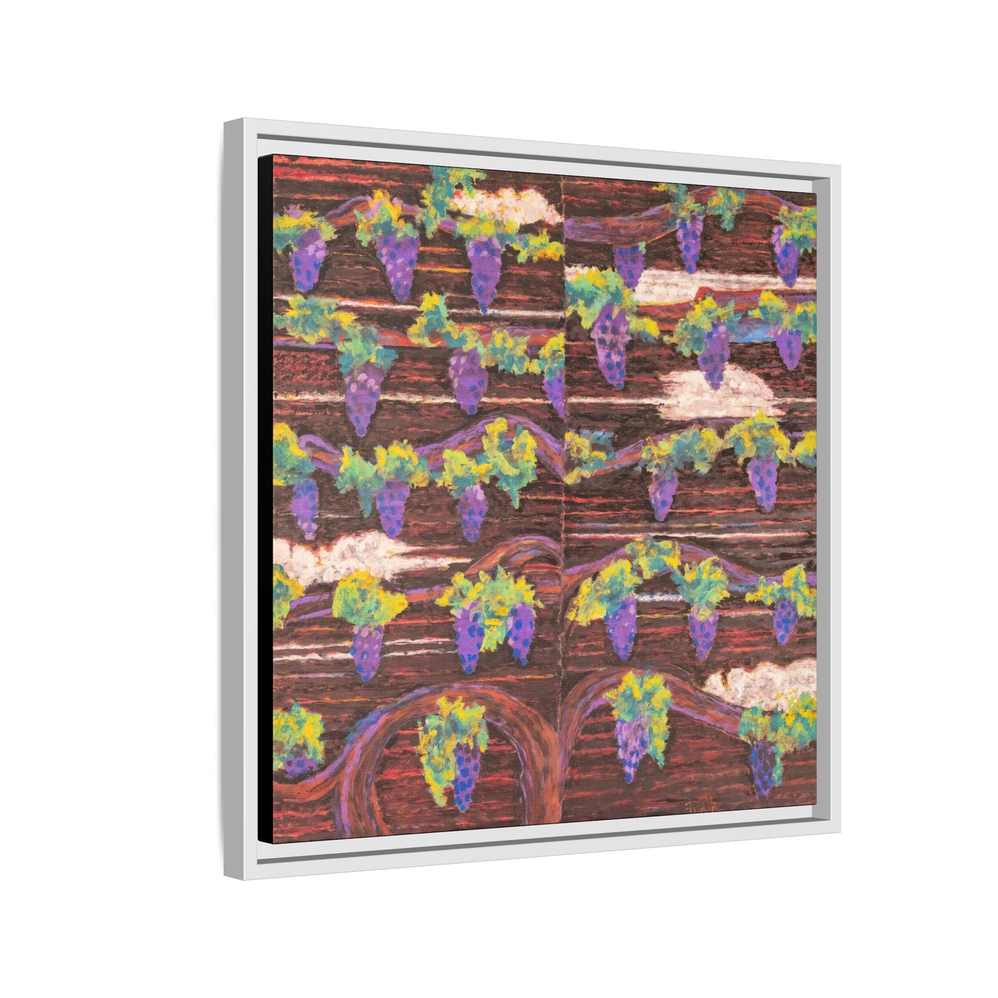 Wine Grapes Art Print