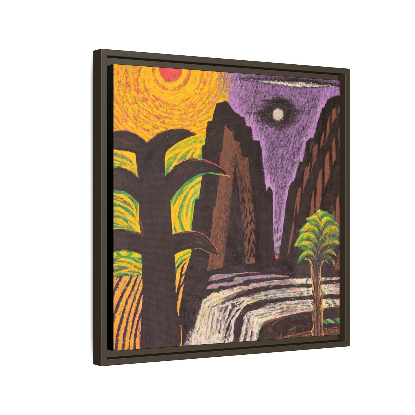 Abstract Landscape Print