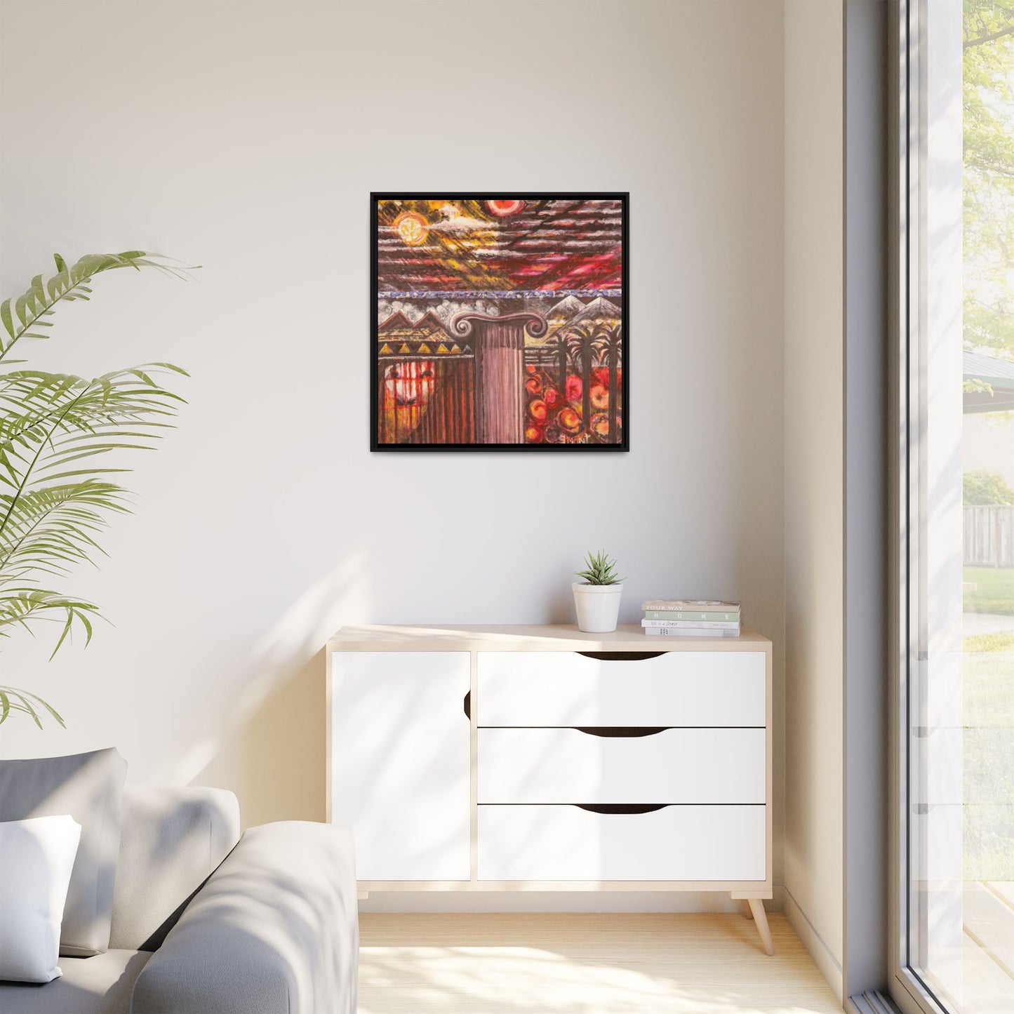 Large vibrant art for your walls