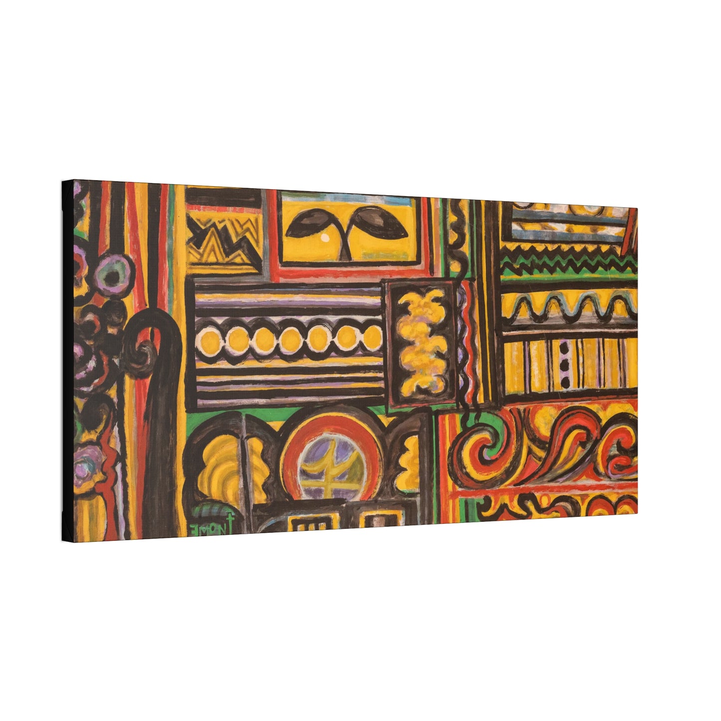 Colorful and Bold Abstract Print