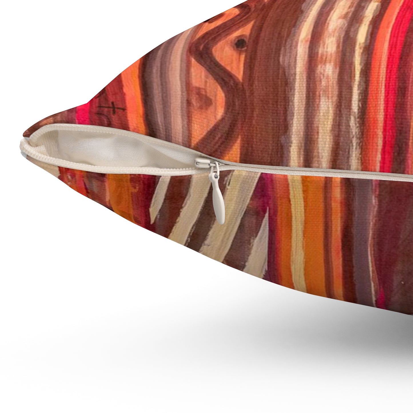 Spun Polyester Square Pillow