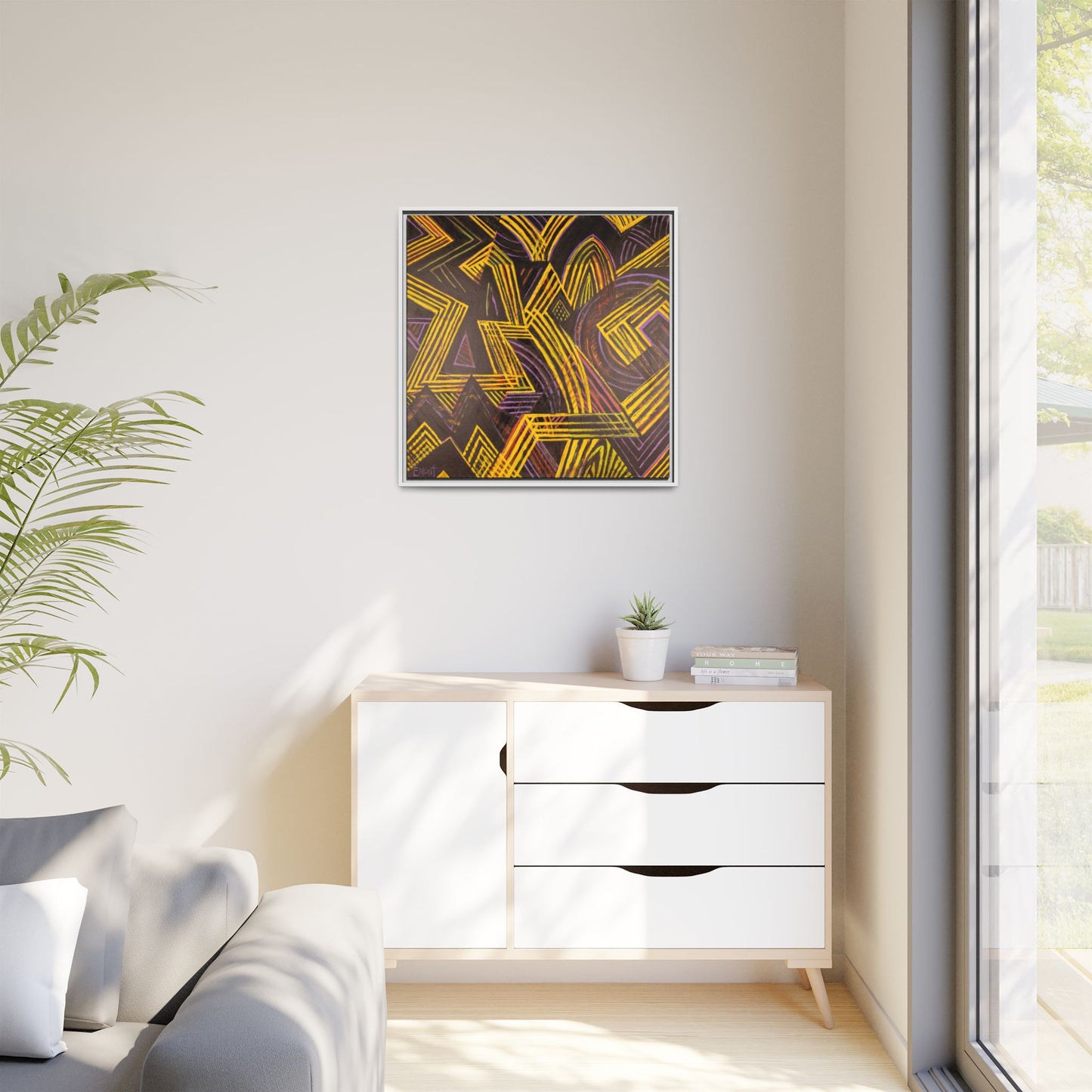 Abstract Wall Art Canvas Print