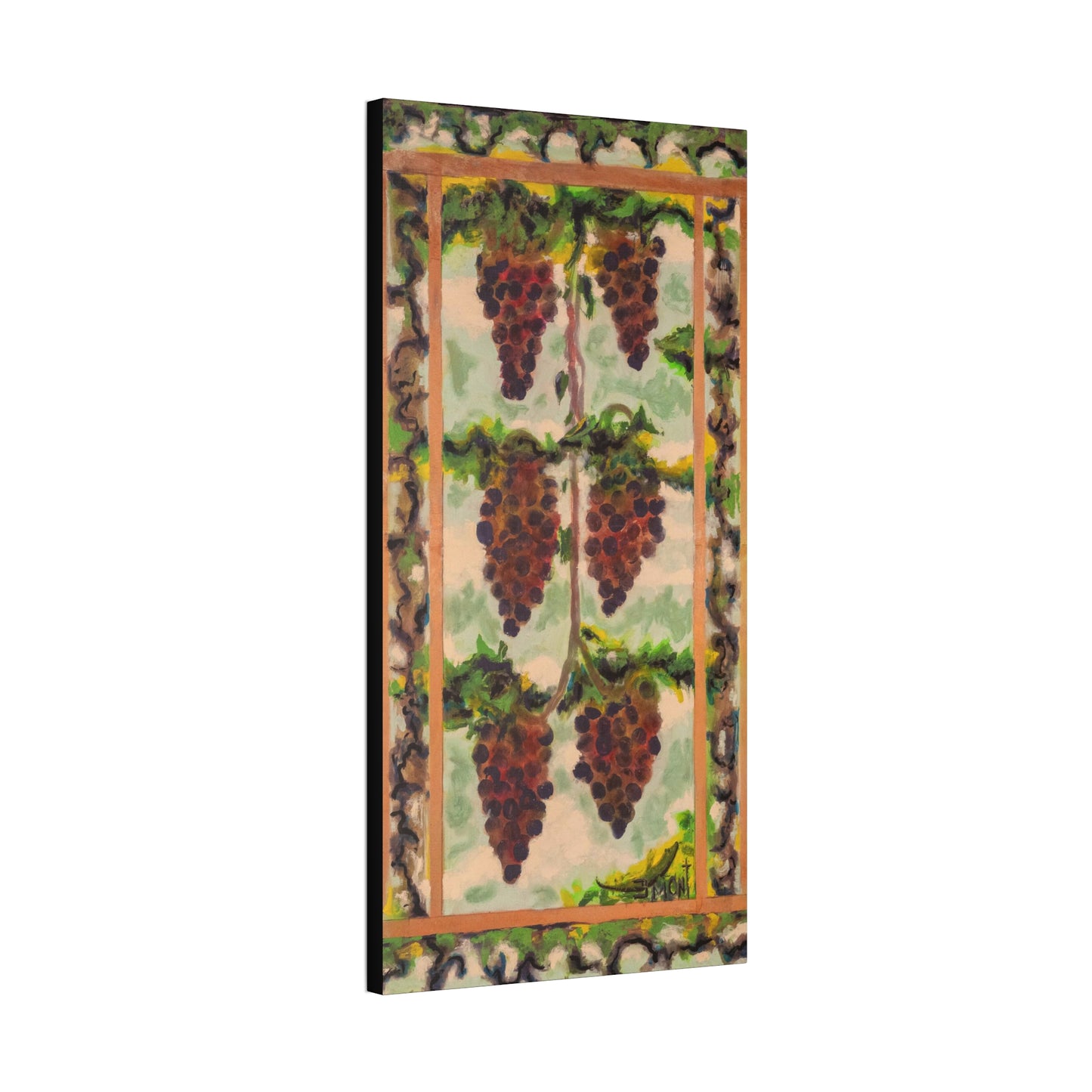 Classic Grapes Art Print