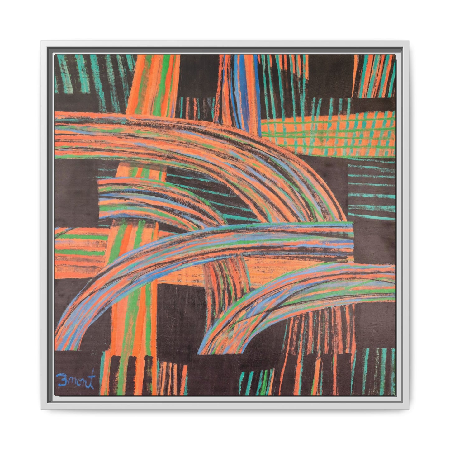 Colorful Abstract by Monte Dean