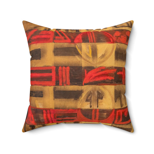 Spun Polyester Square Pillow