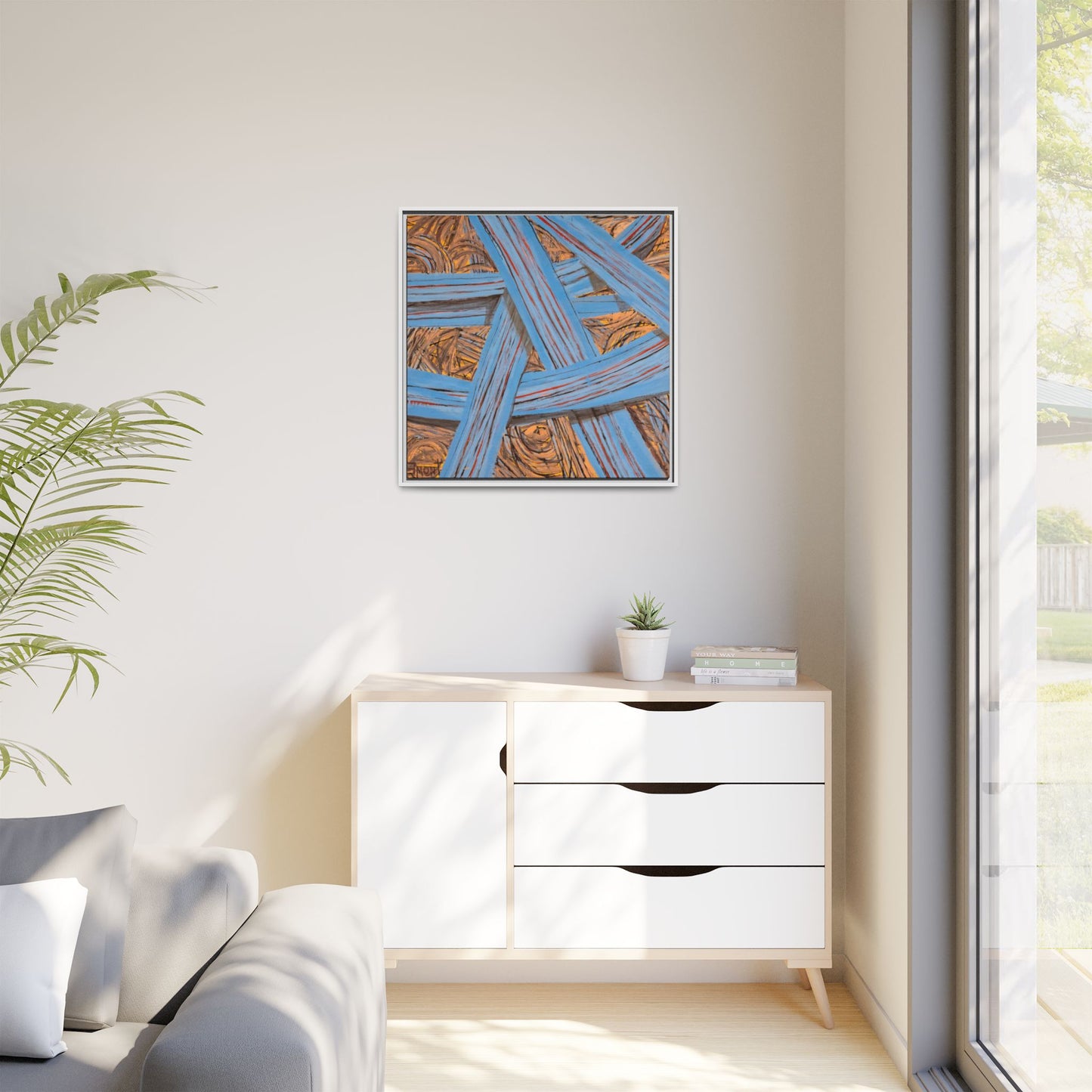 Abstract Wall Print on Canvas