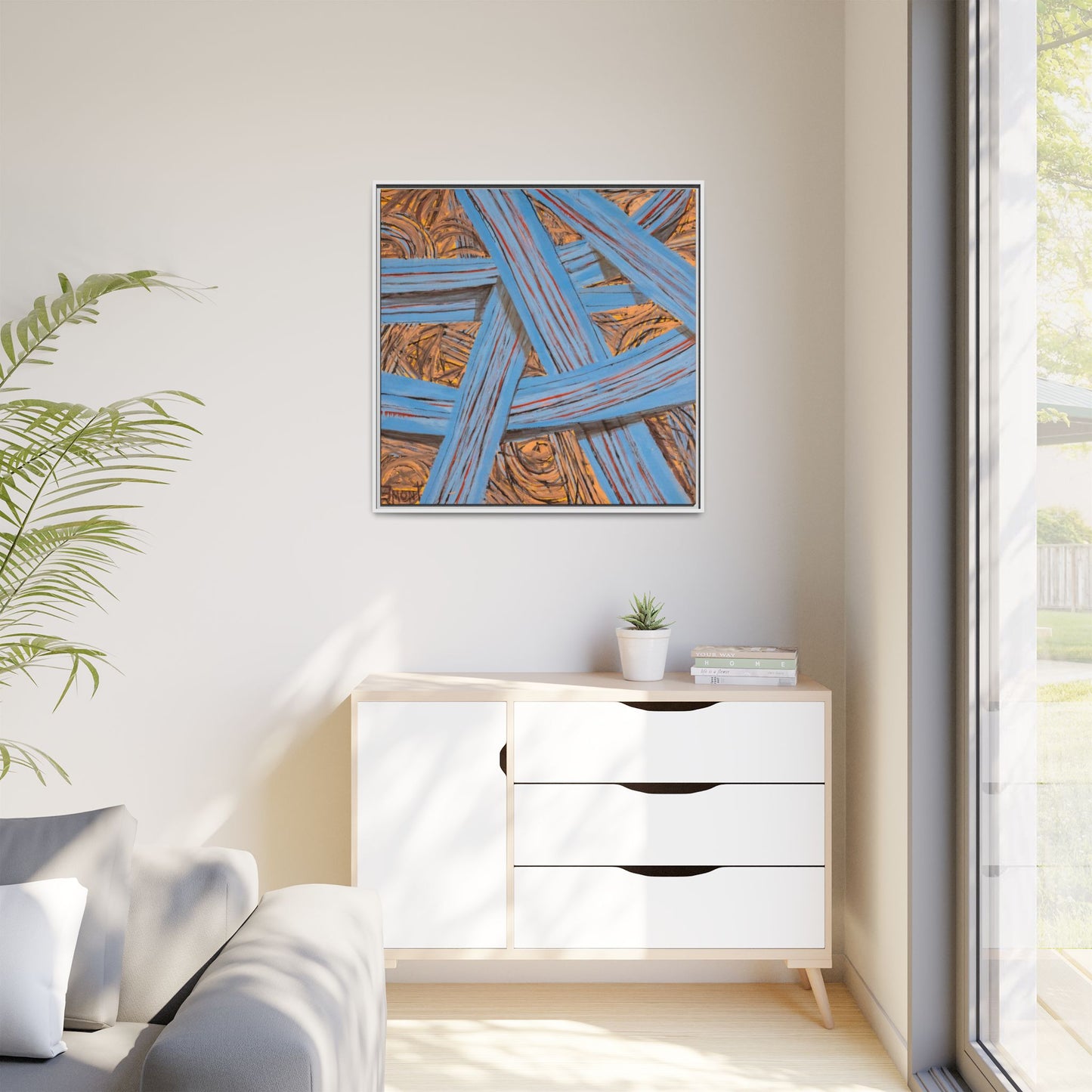 Abstract Wall Print on Canvas