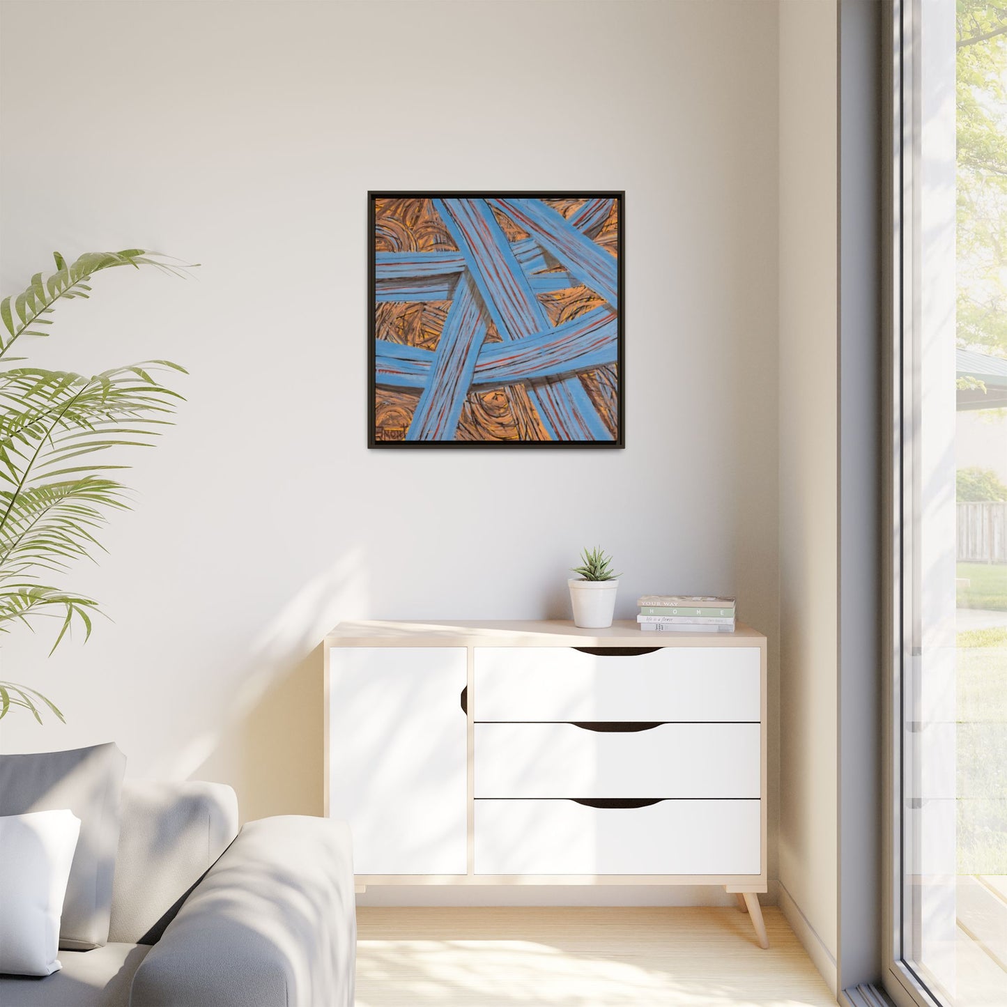 Abstract Wall Print on Canvas