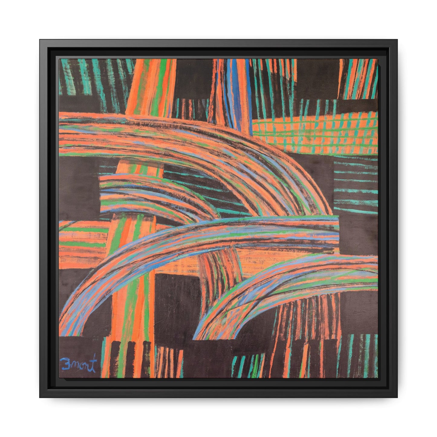 Colorful Abstract by Monte Dean