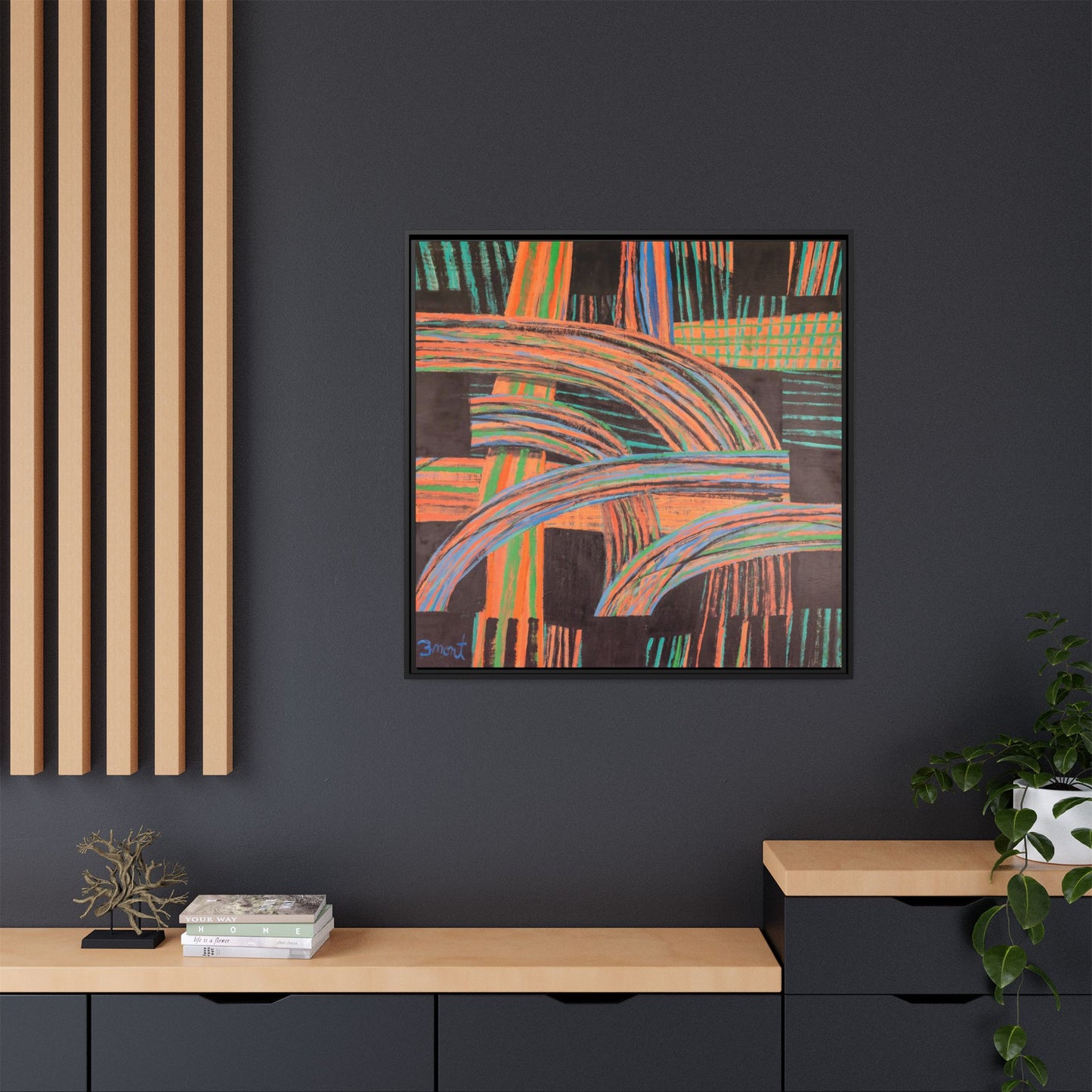 Colorful Abstract by Monte Dean