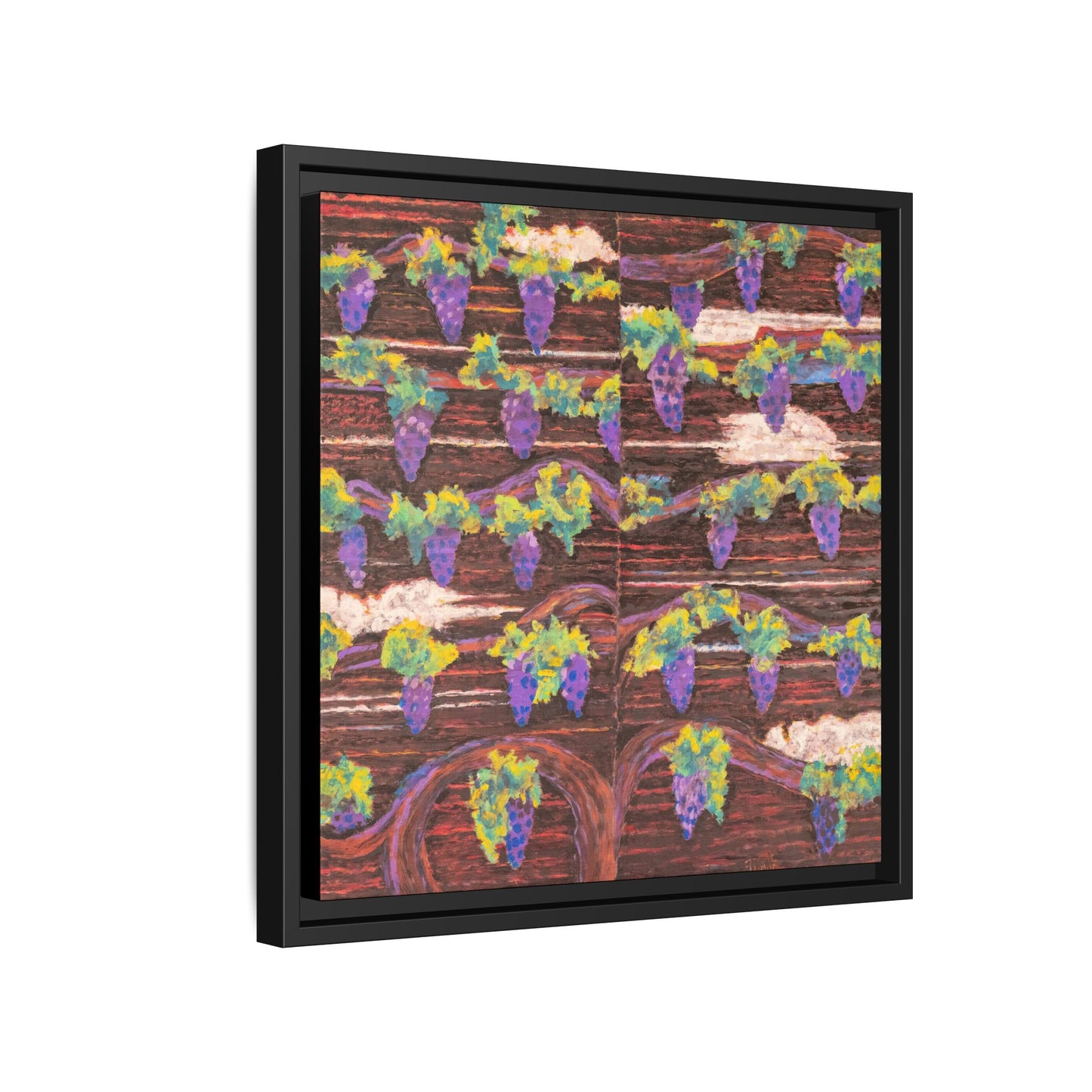 Wine Grapes Art Print